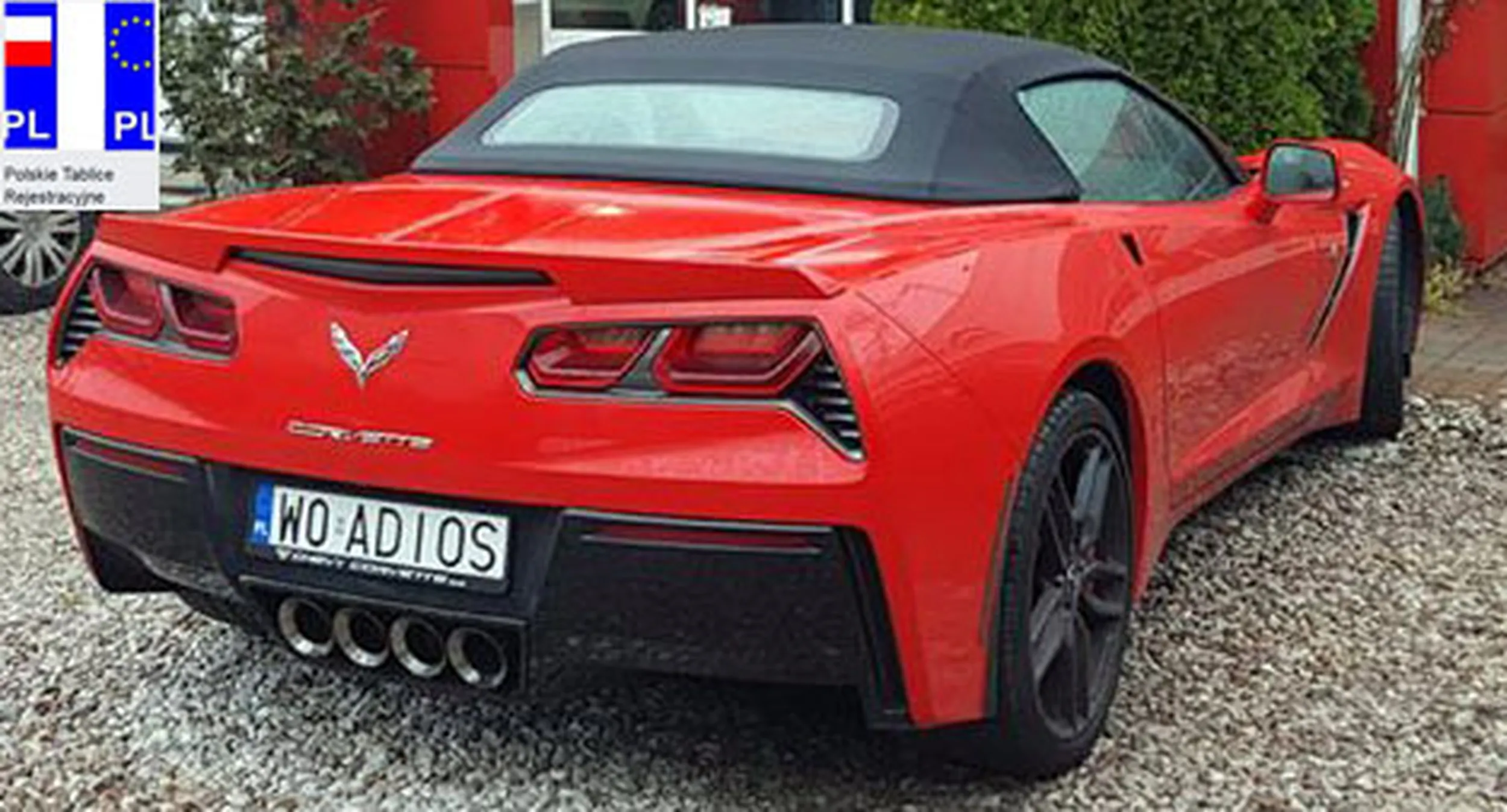 Fajny numer, blacha W0 ADIOS