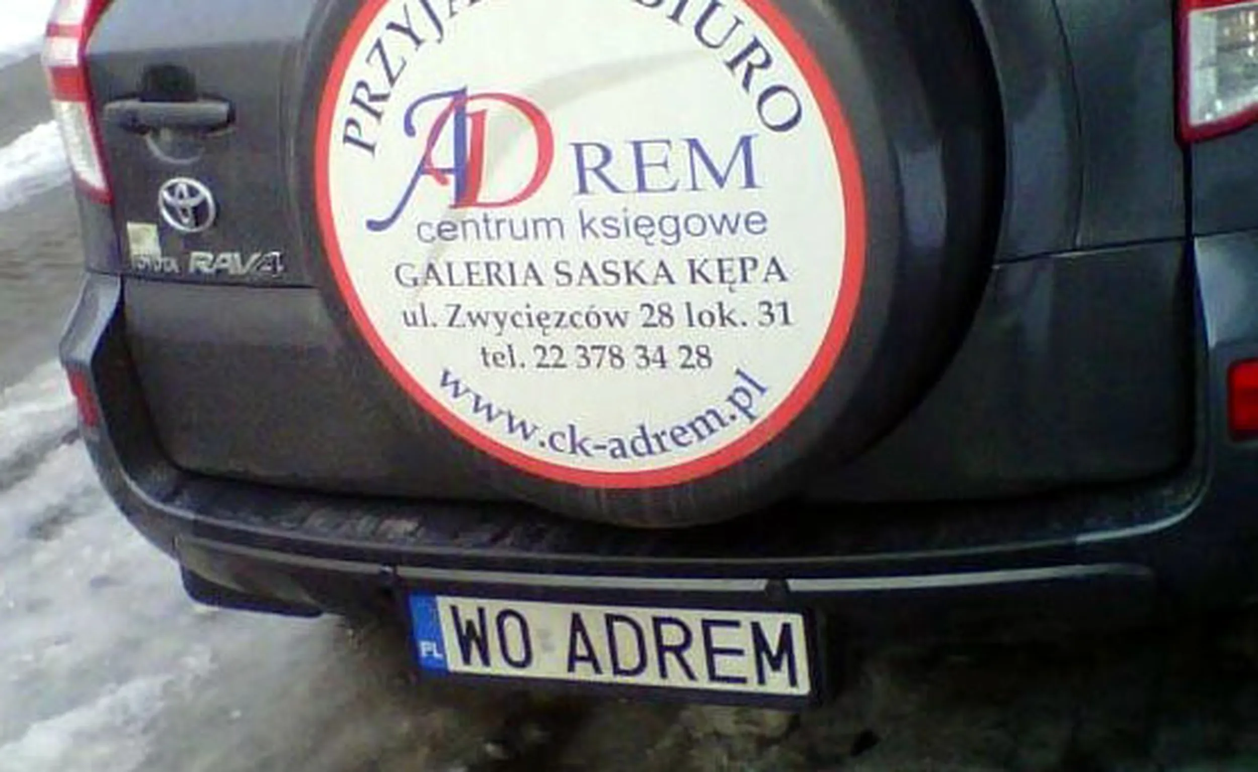 Fajny numer, blacha W0 ADREM