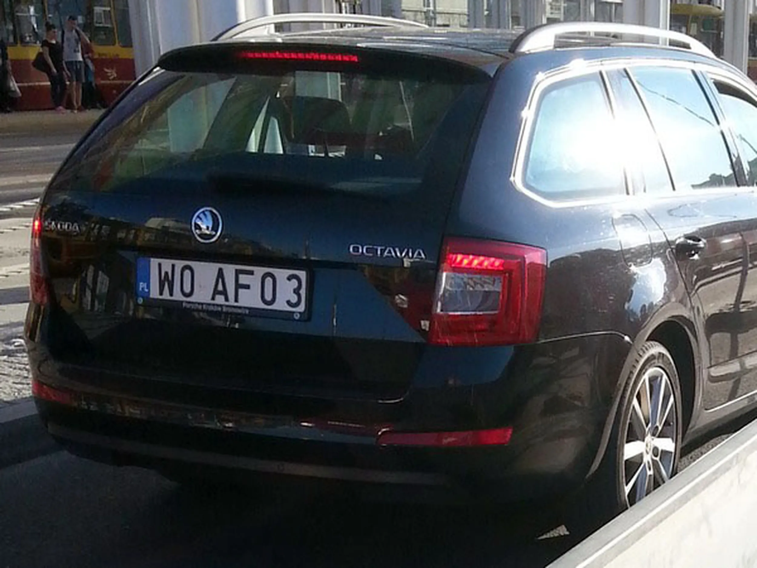 Fajny numer, blacha W0 AF03
