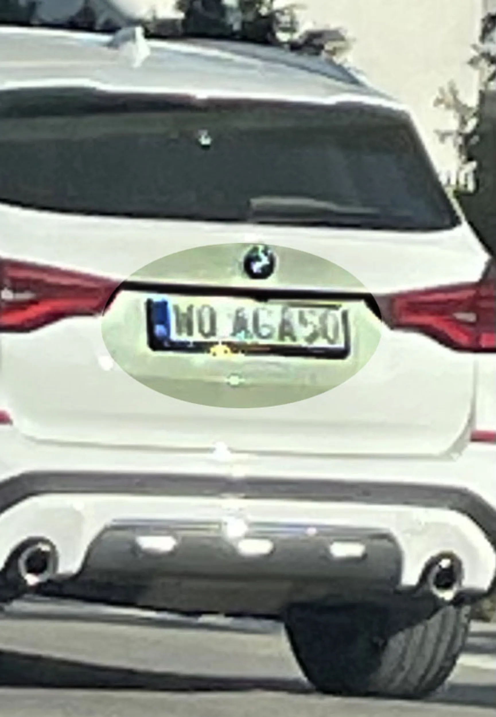 Fajny numer, blacha W0 AGA50