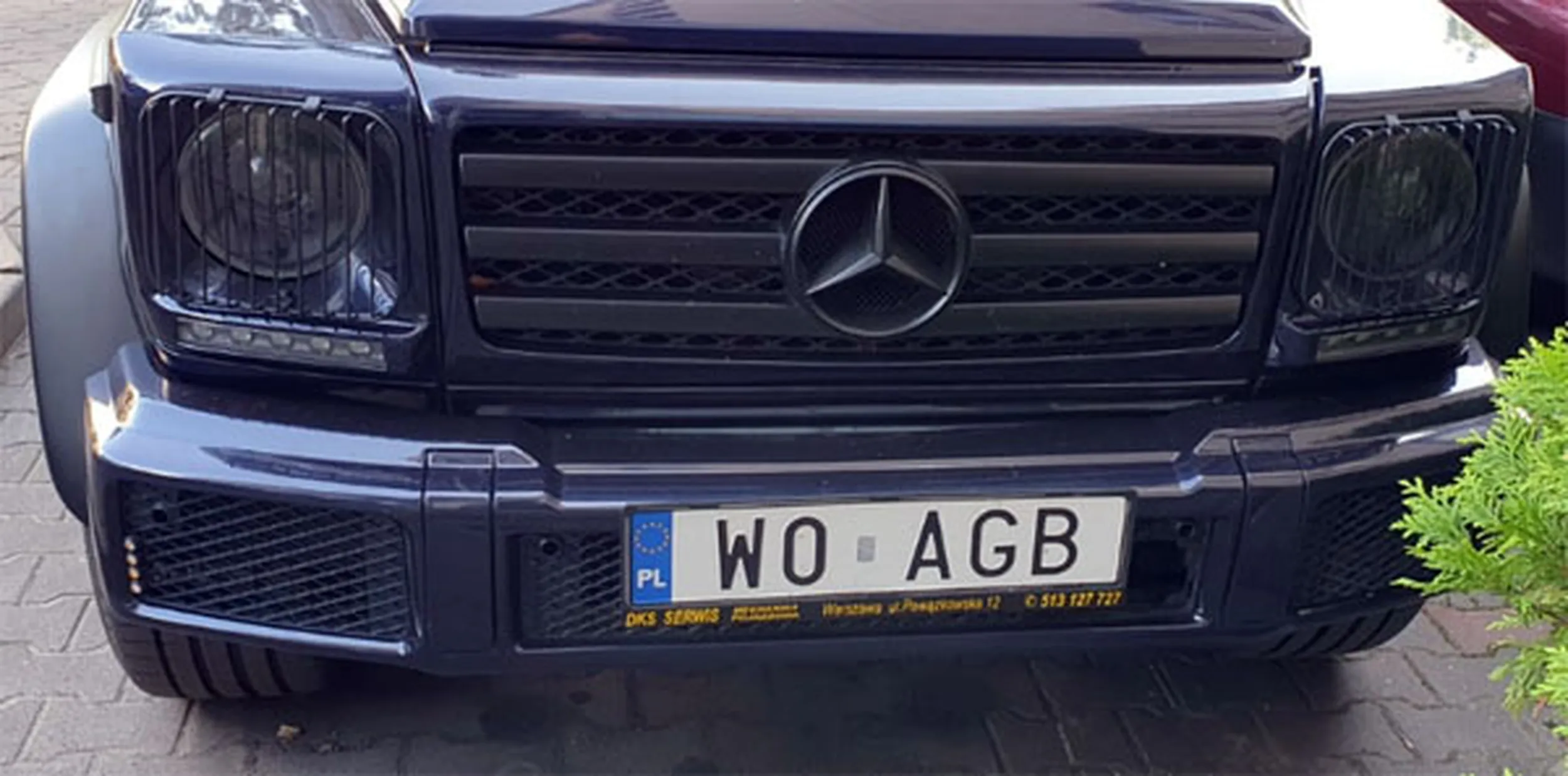 Fajny numer, blacha W0 AGB