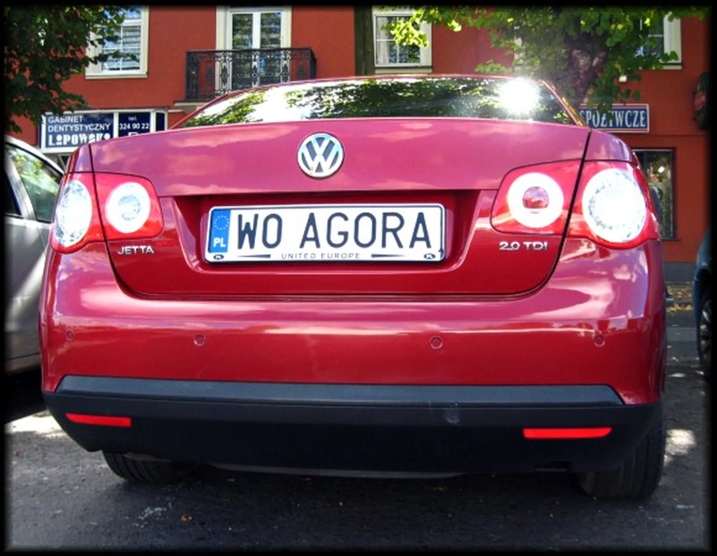 Fajny numer, blacha W0 AGORA