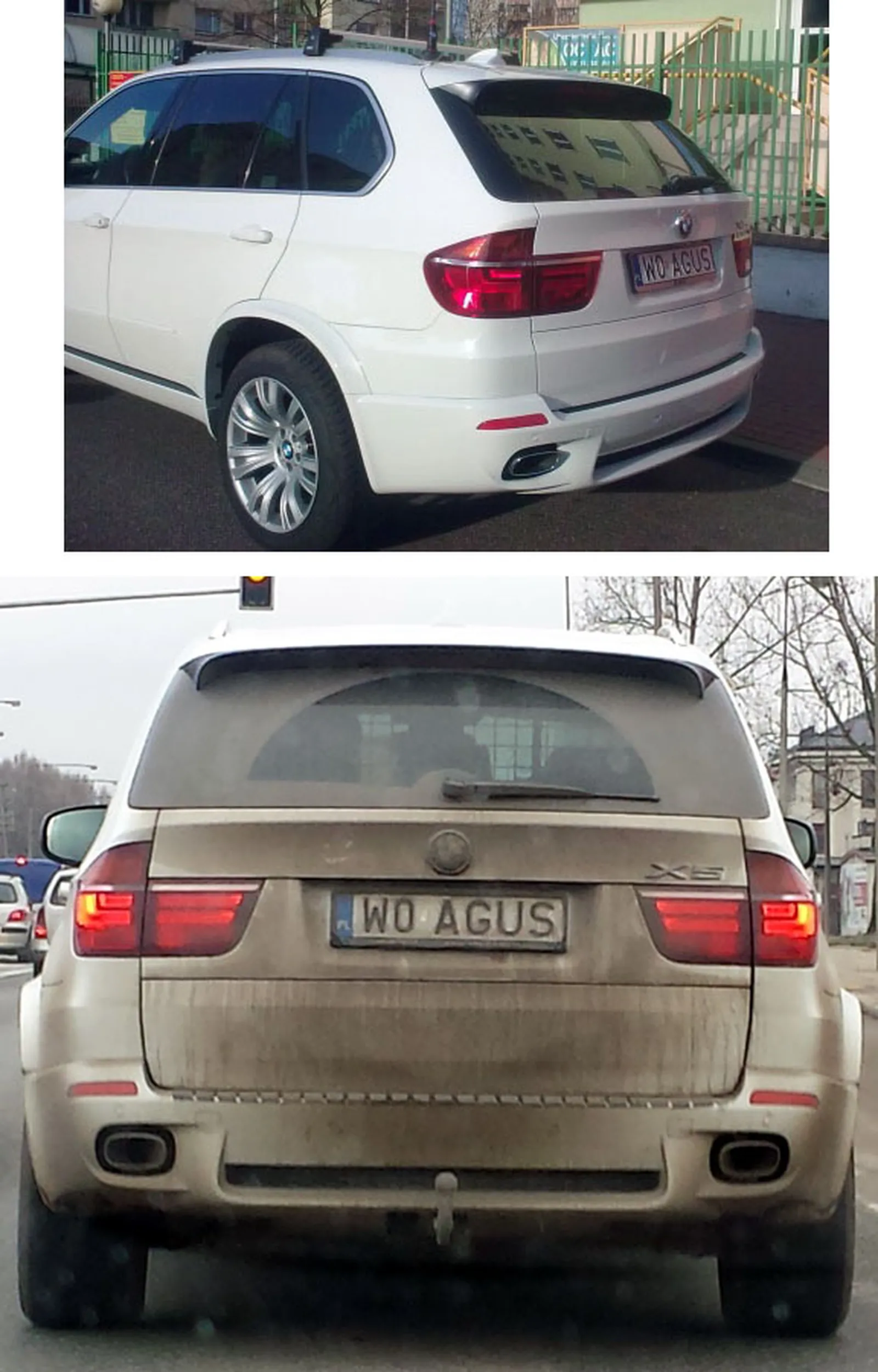 Fajny numer, blacha W0 AGUS