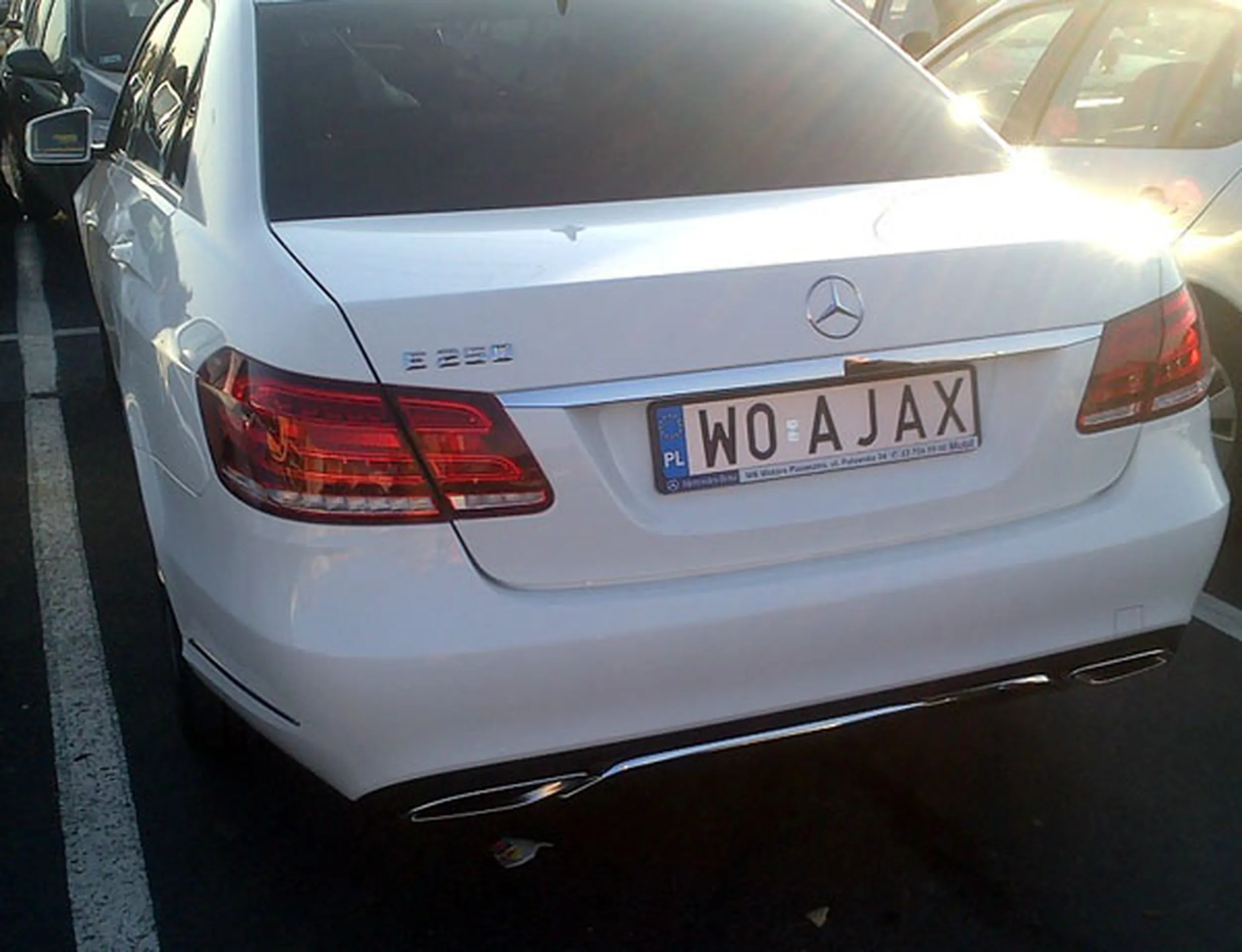 Fajny numer, blacha W0 AJAX