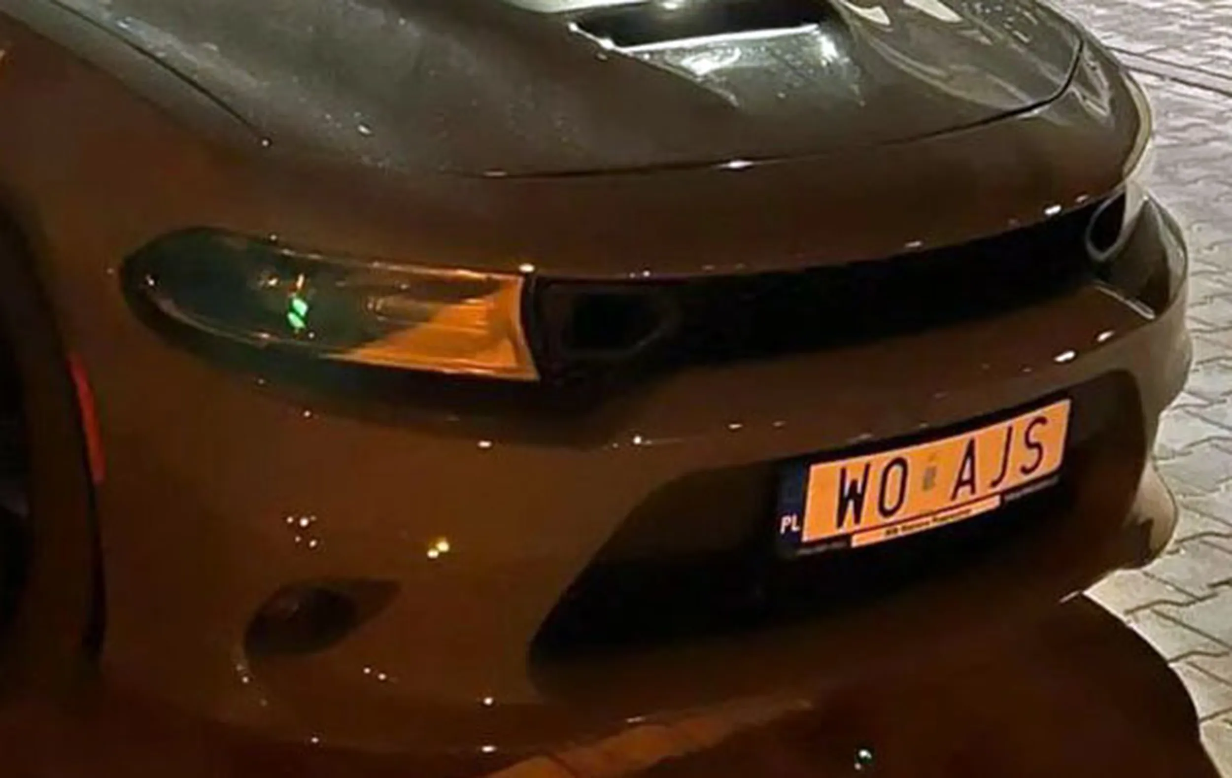 Fajny numer, blacha W0 AJS