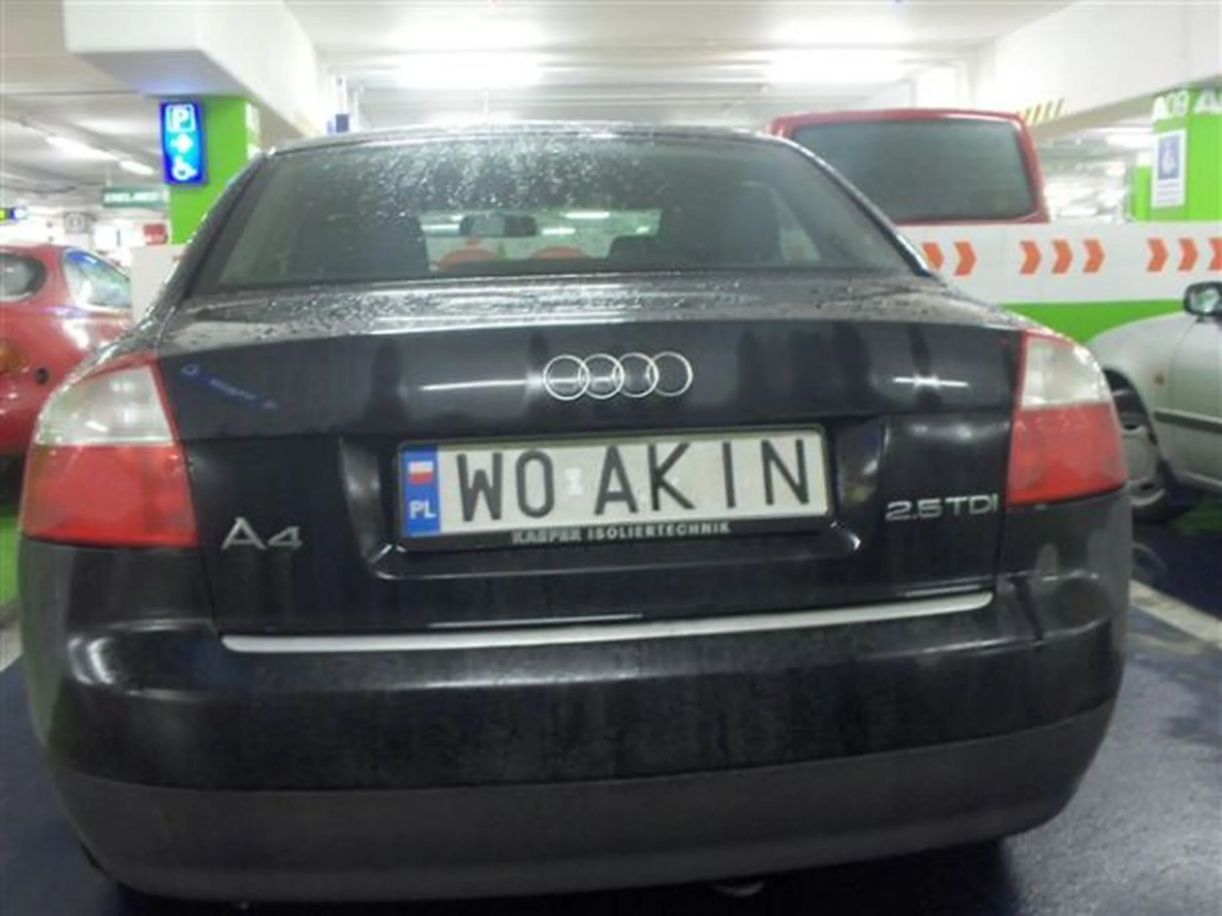 Fajny numer, blacha W0 AKIN