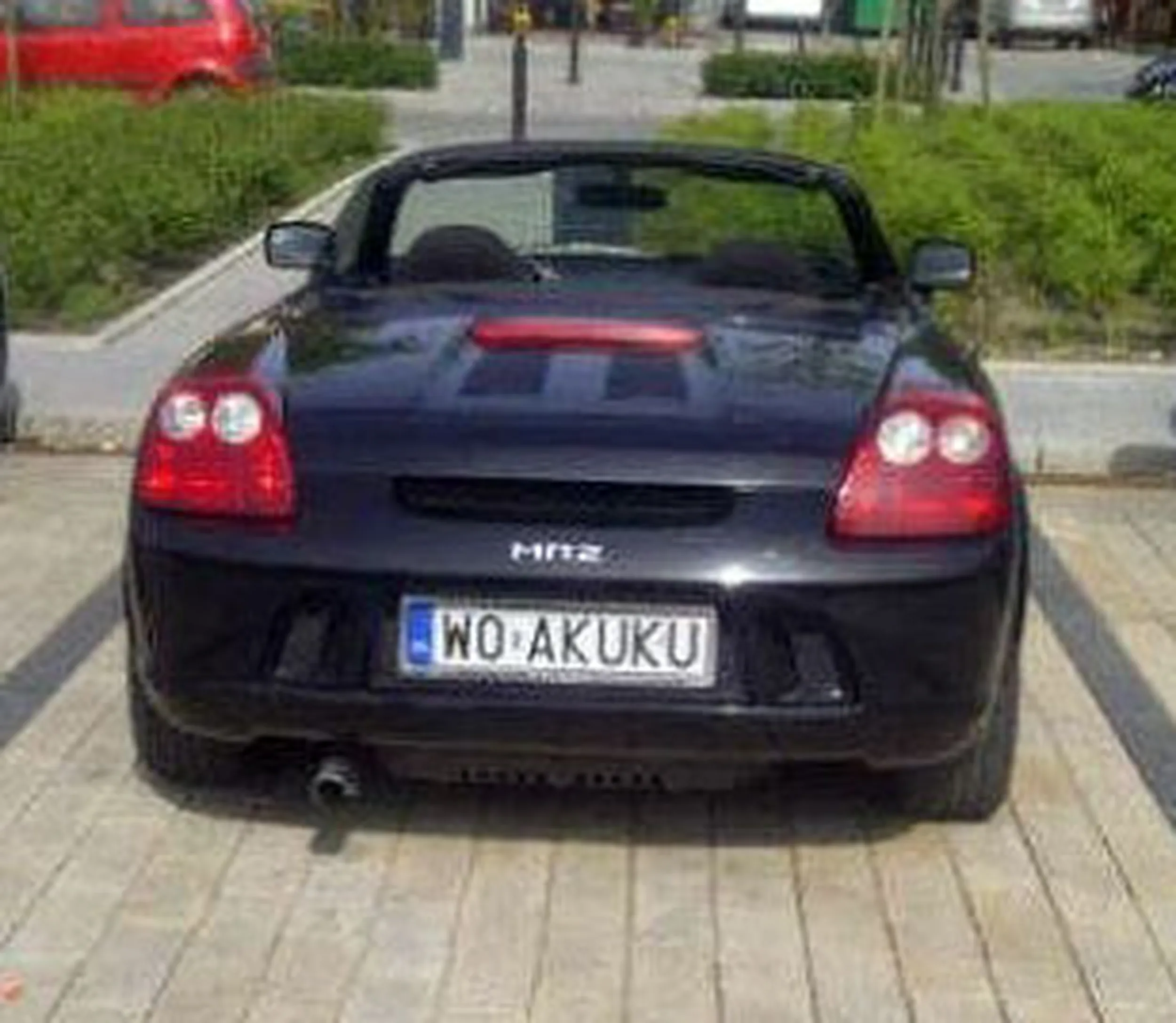 Fajny numer, blacha W0 AKUKU