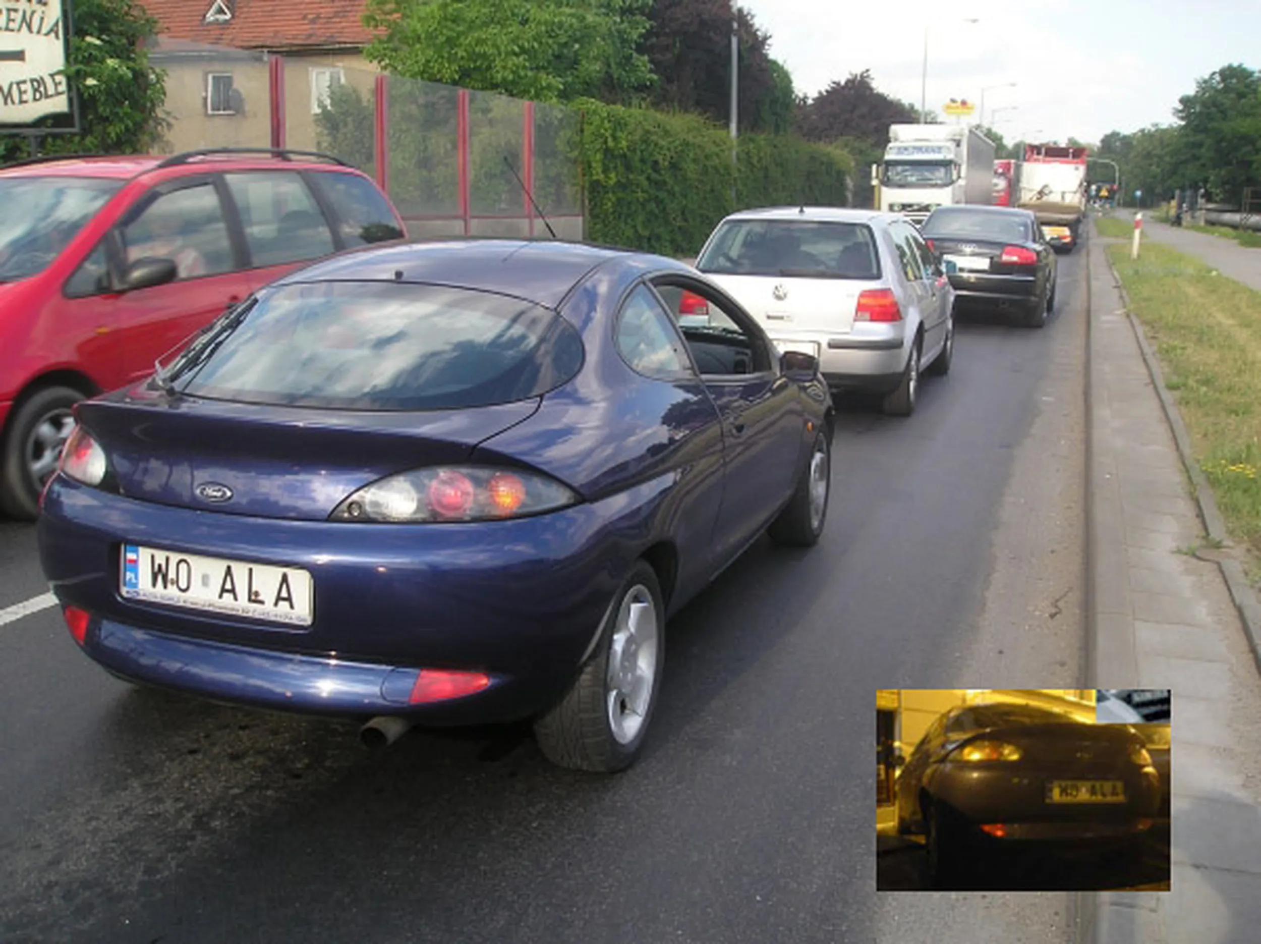 Fajny numer, blacha W0 ALA