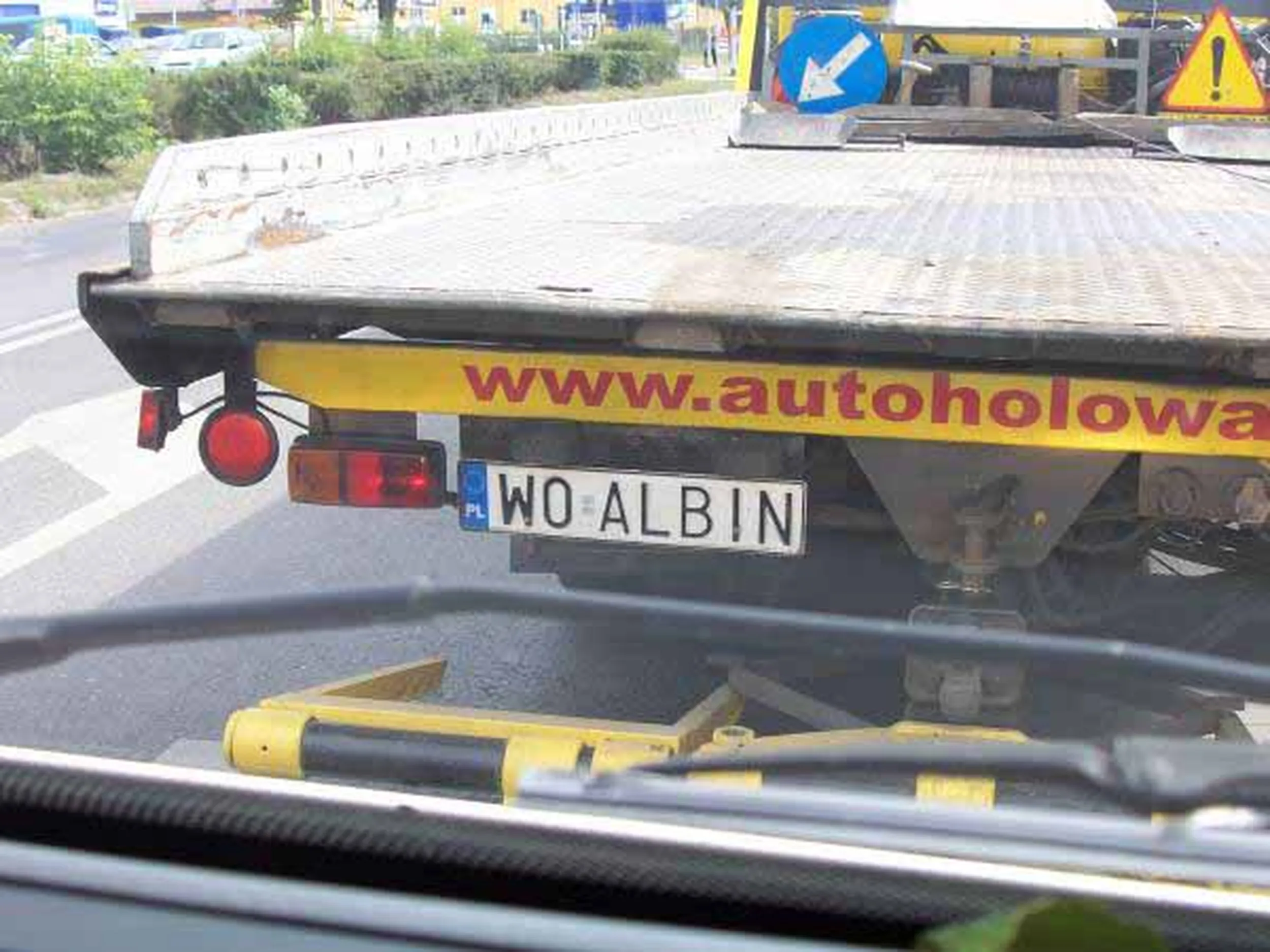 Fajny numer, blacha W0 ALBIN