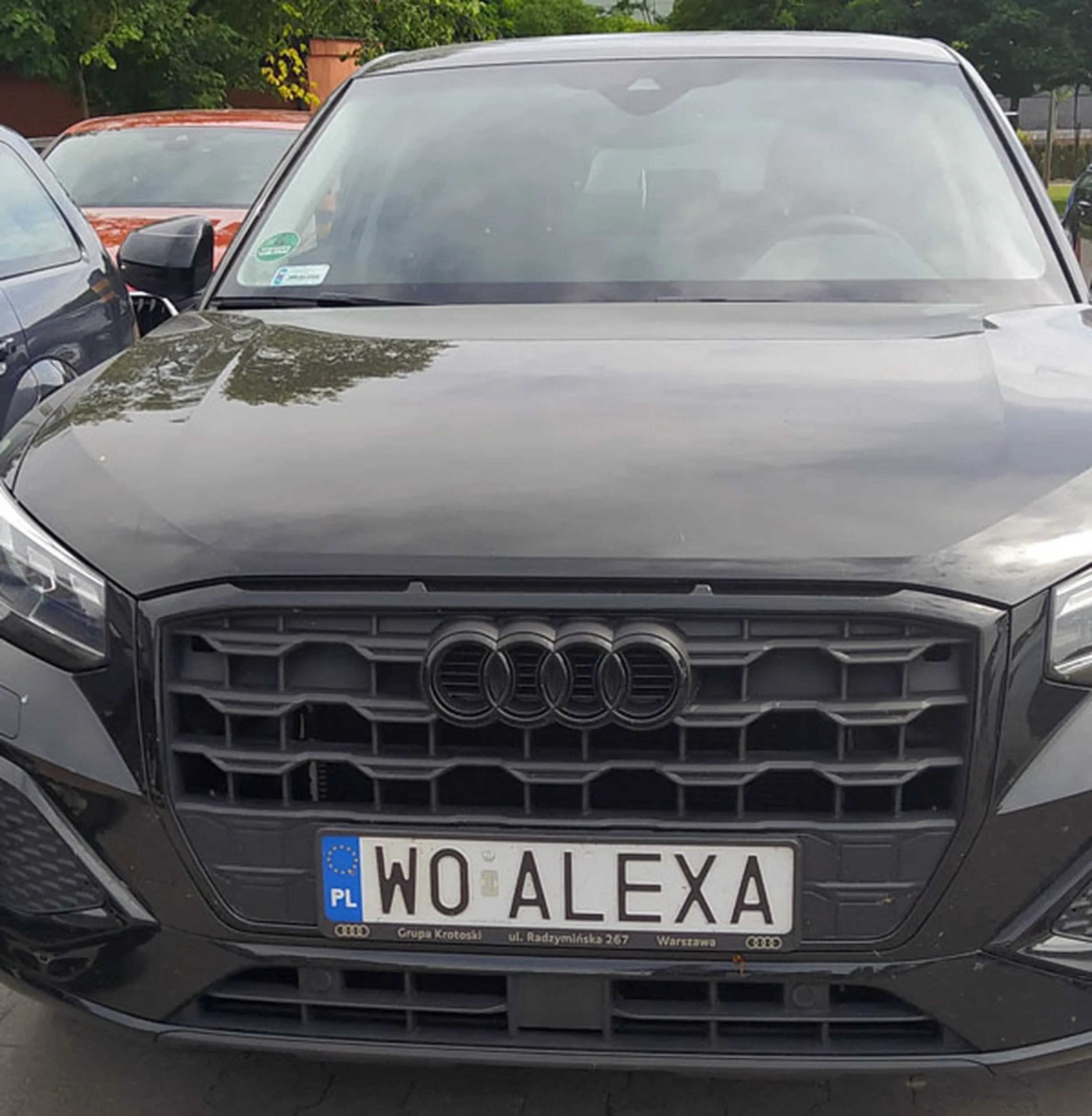 Fajny numer, blacha W0 ALEXA