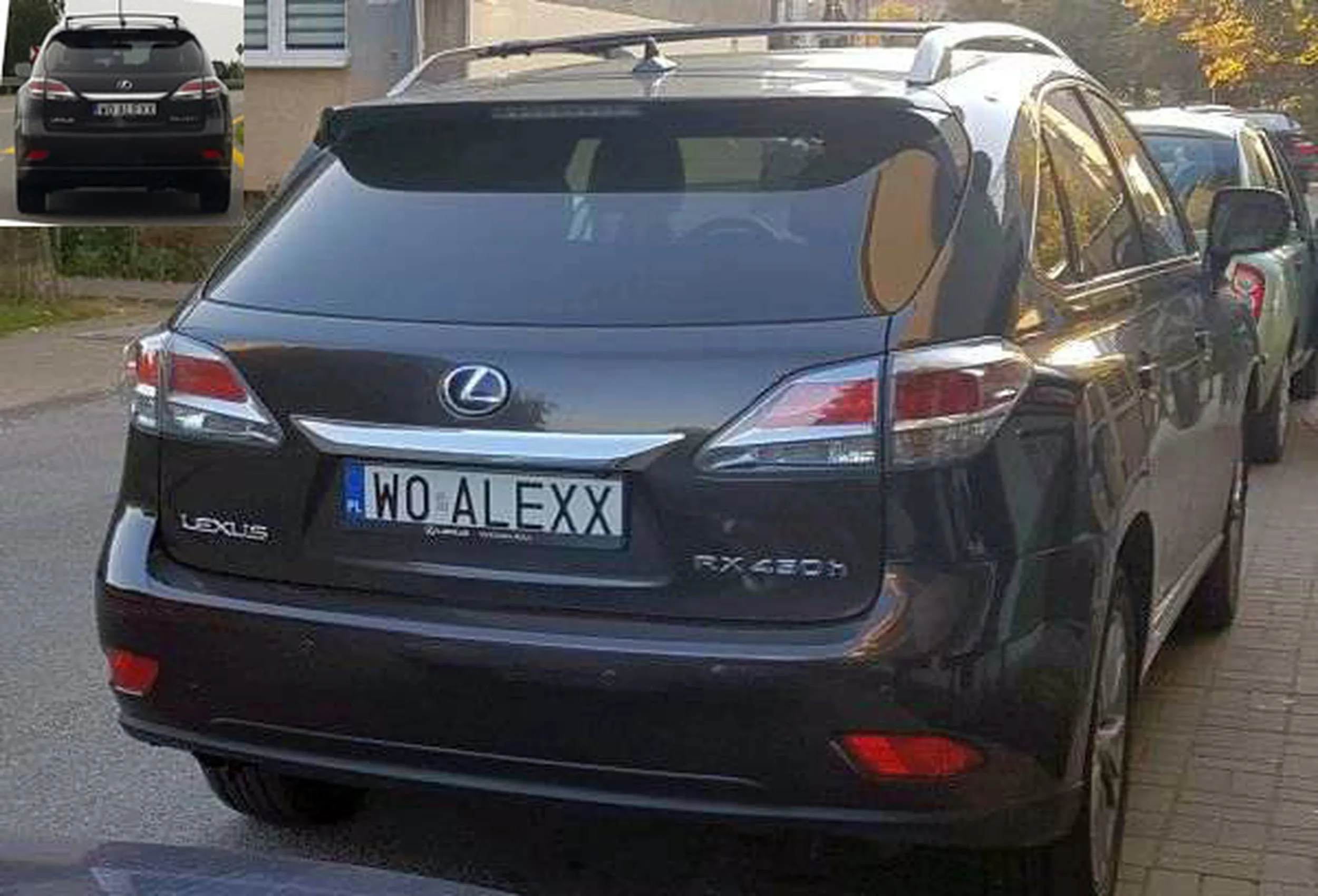 Fajny numer, blacha W0 ALEXX