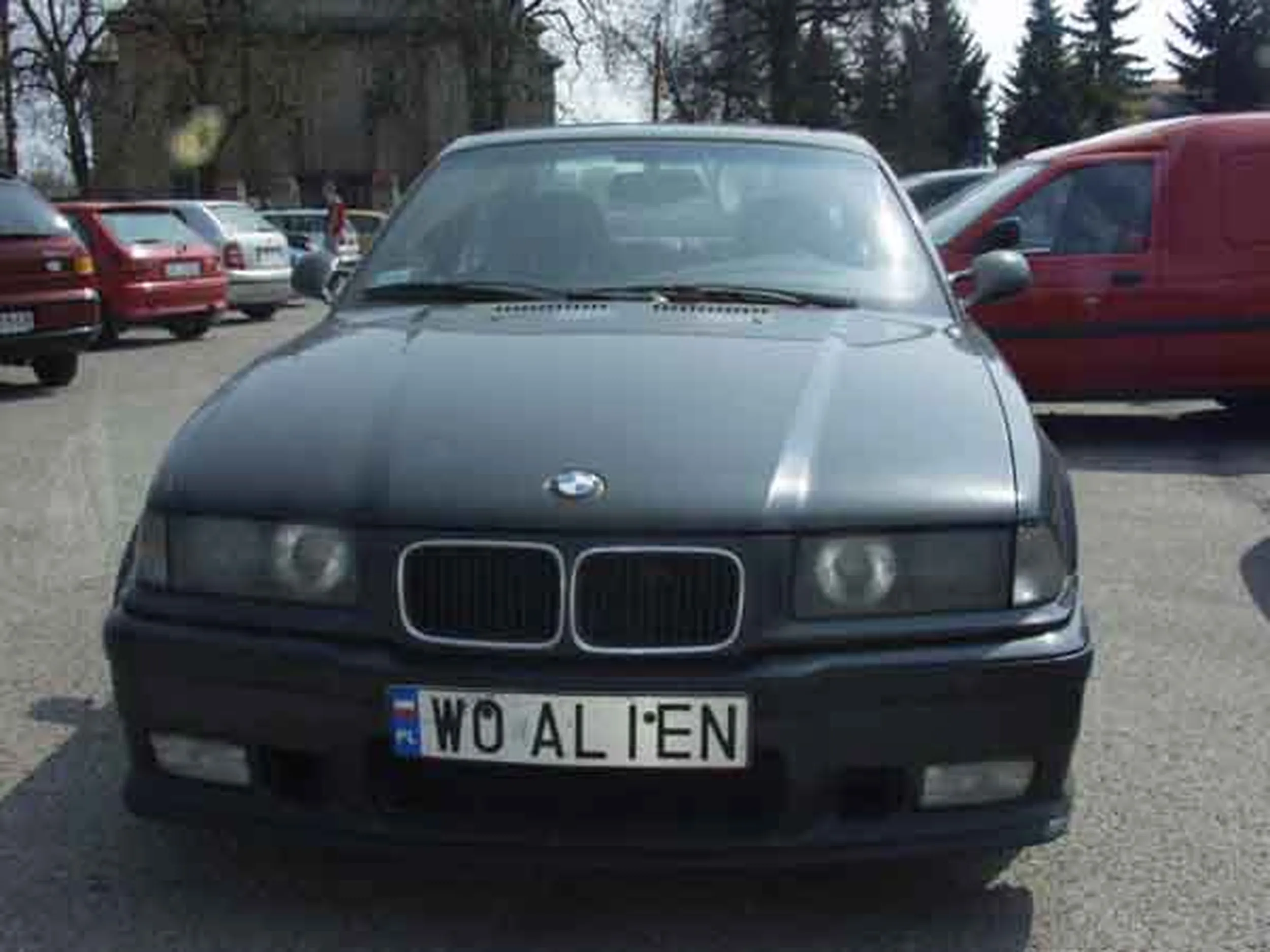 Fajny numer, blacha W0 ALIEN