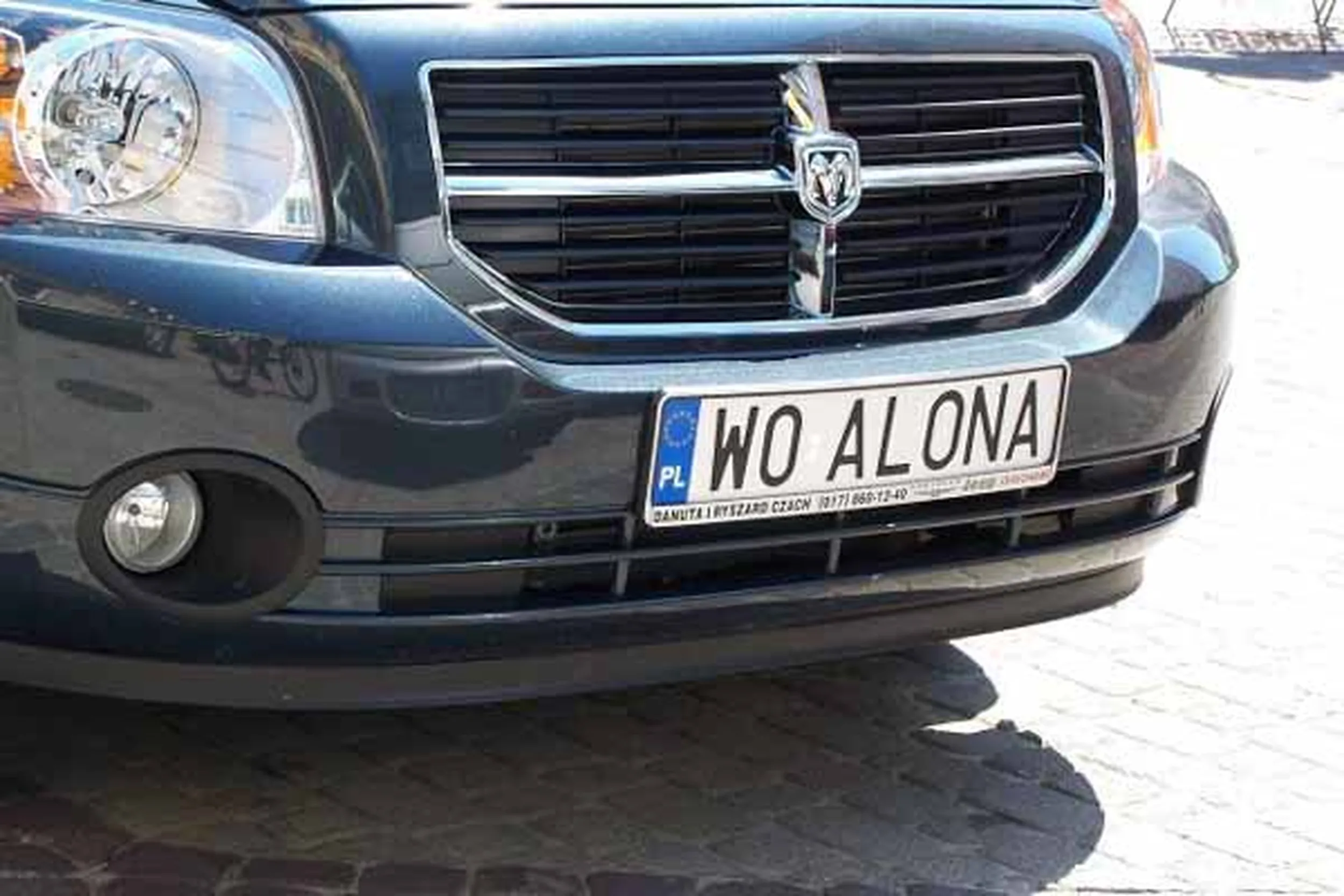 Fajny numer, blacha W0 ALONA