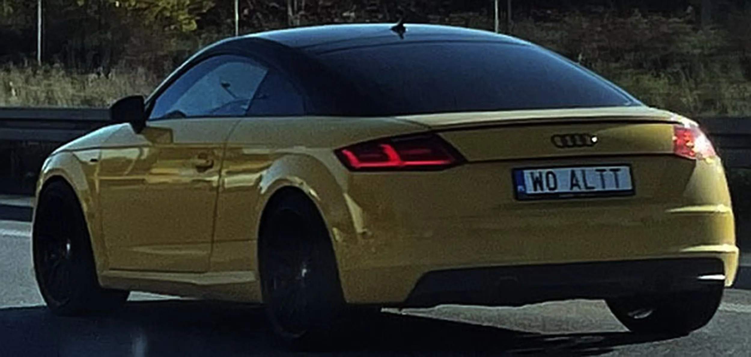 Fajny numer, blacha W0 ALTT