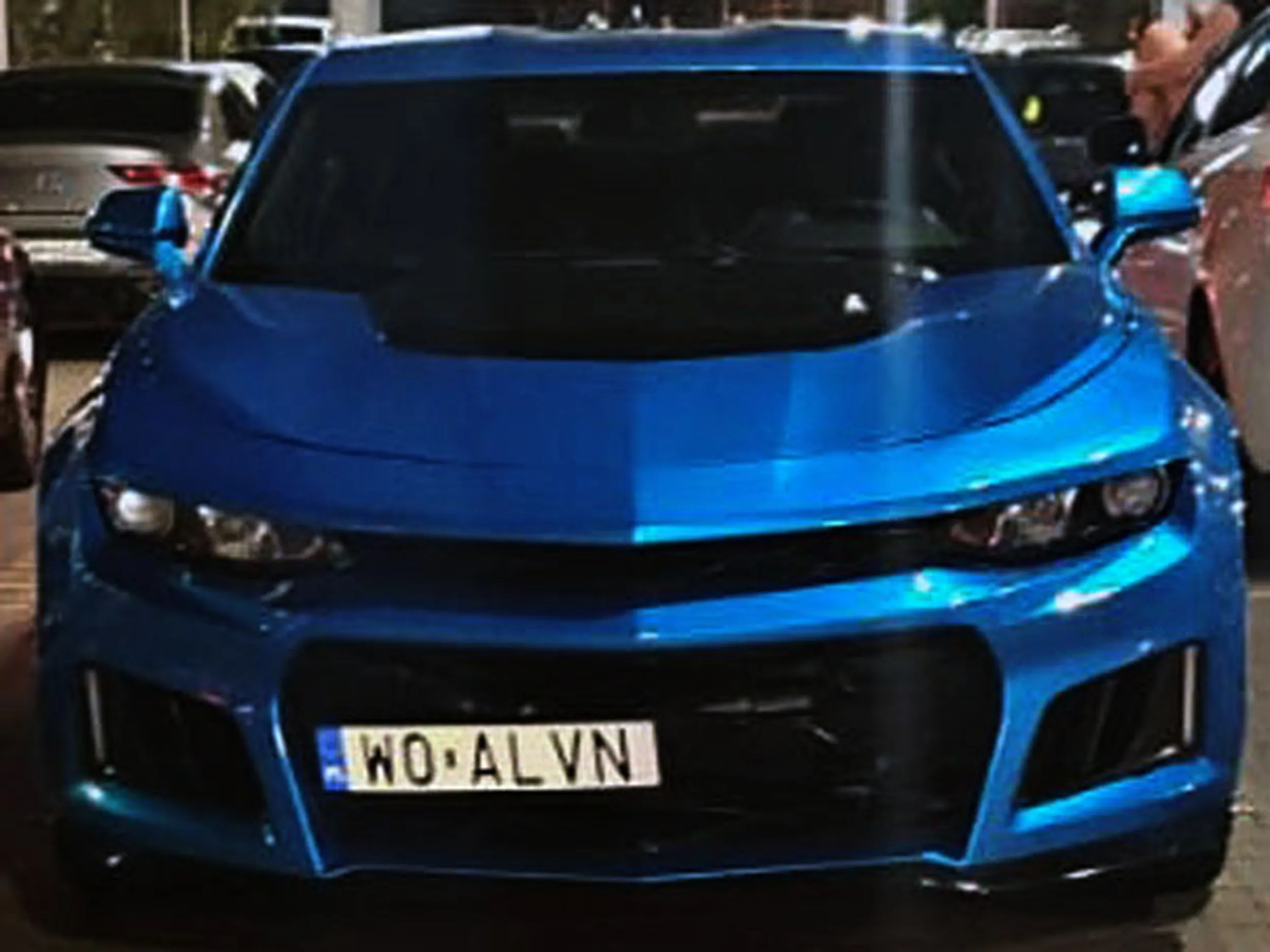 Fajny numer, blacha W0 ALVN