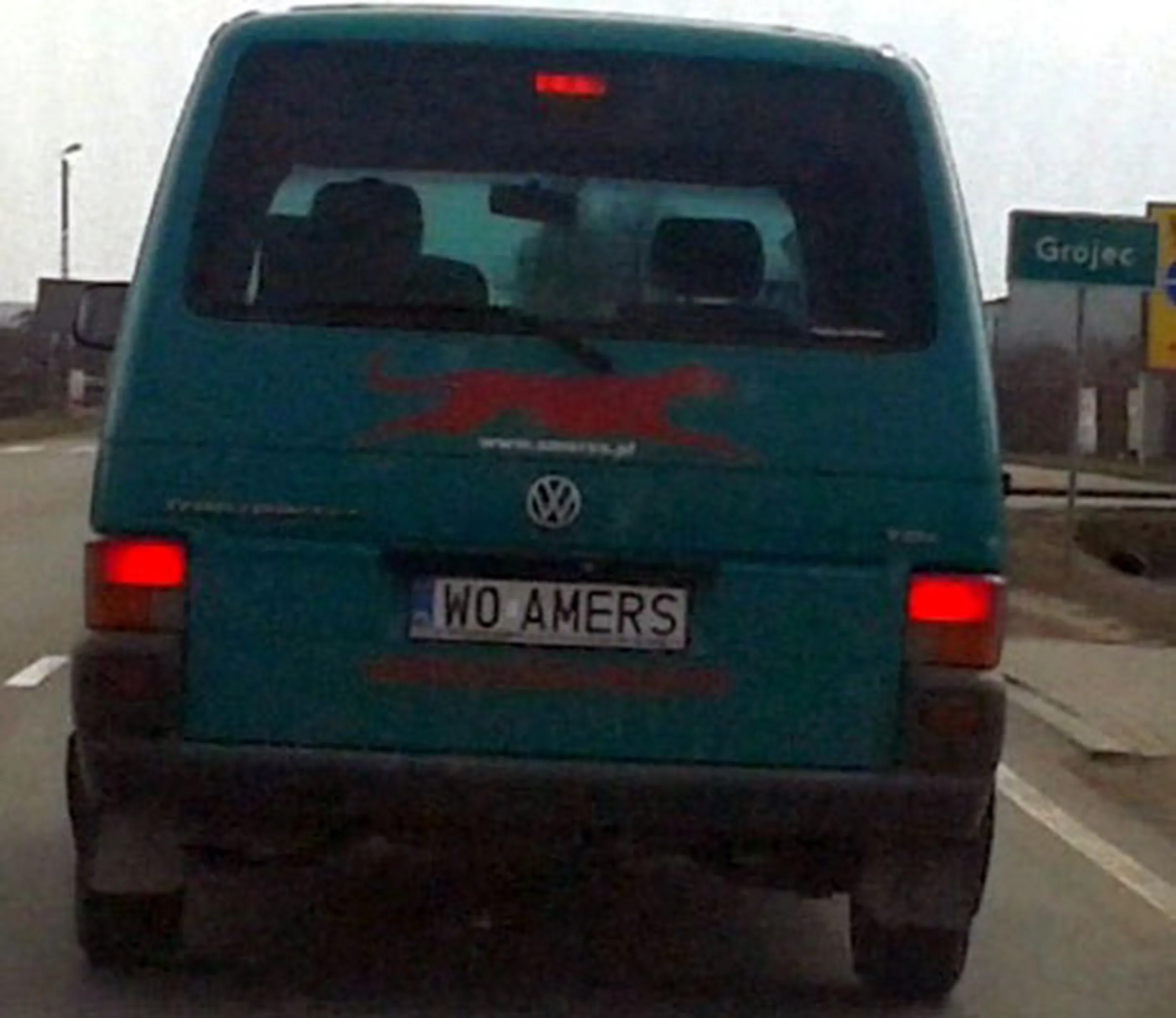 Fajny numer, blacha W0 AMERS