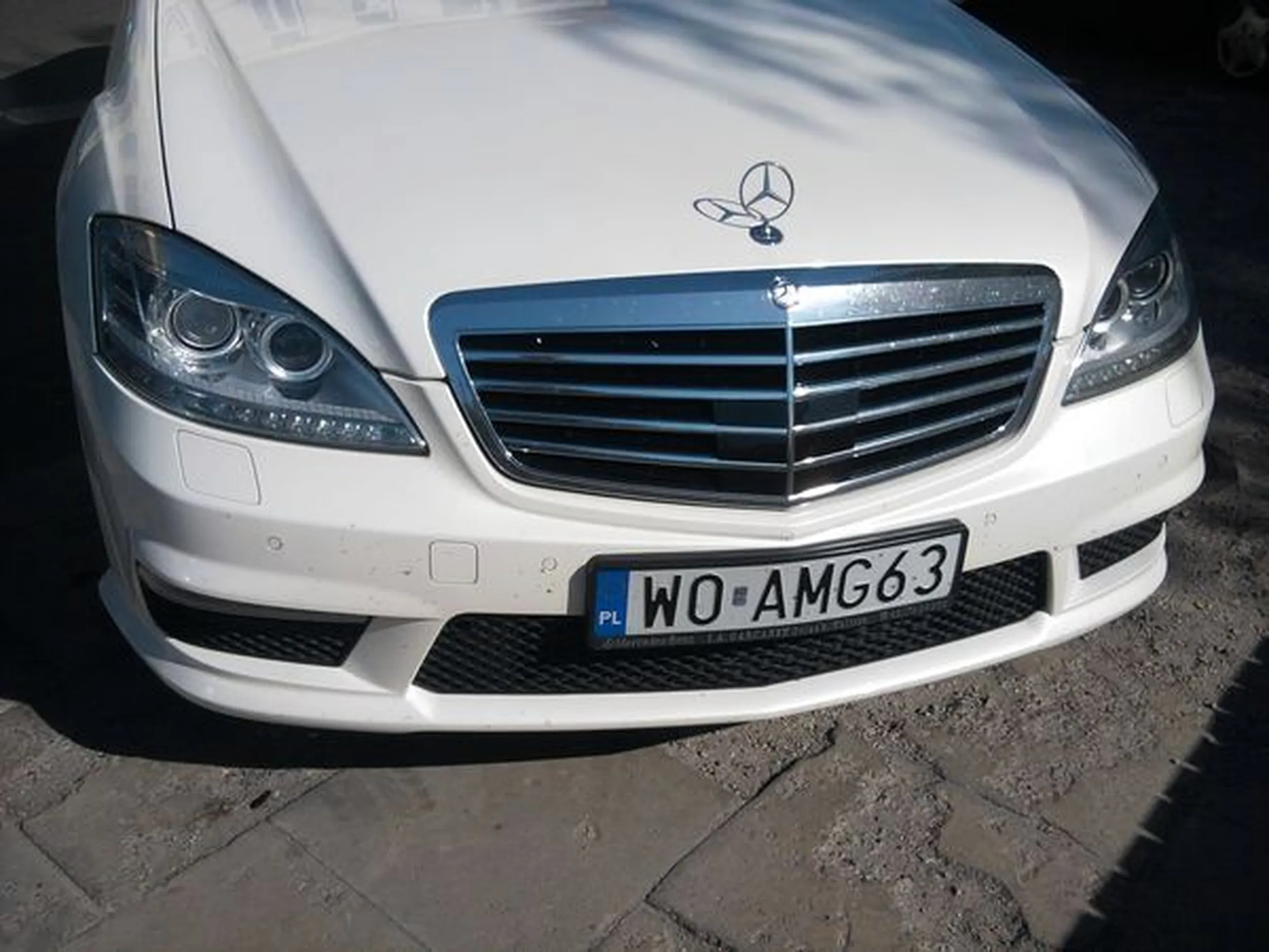 Fajny numer, blacha W0 AMG63