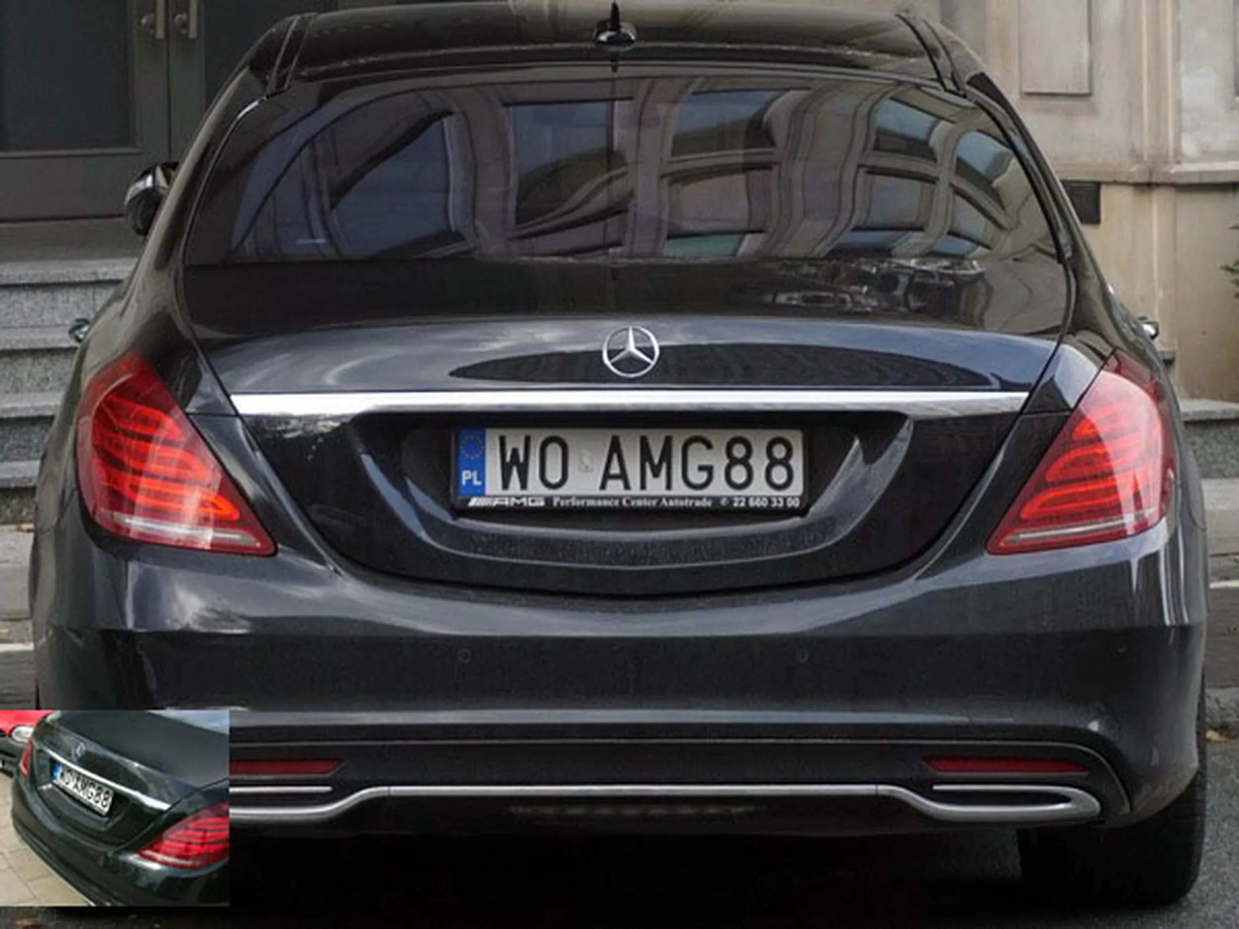 Fajny numer, blacha W0 AMG88