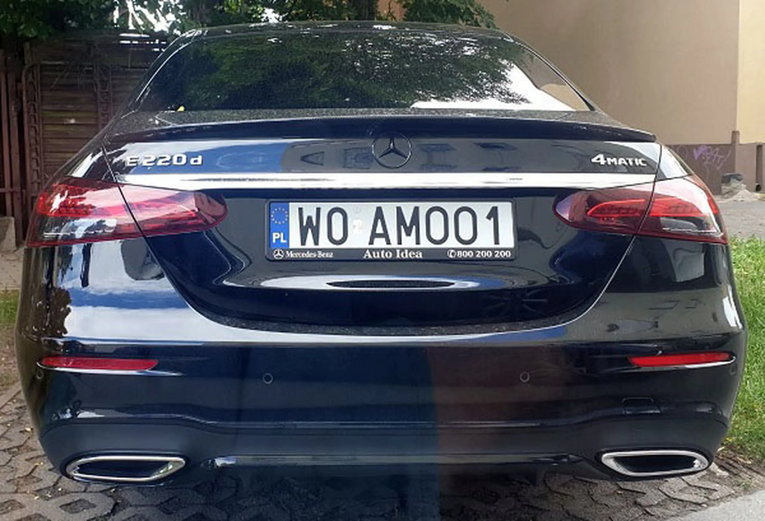 Fajny numer, blacha W0 AMOO1