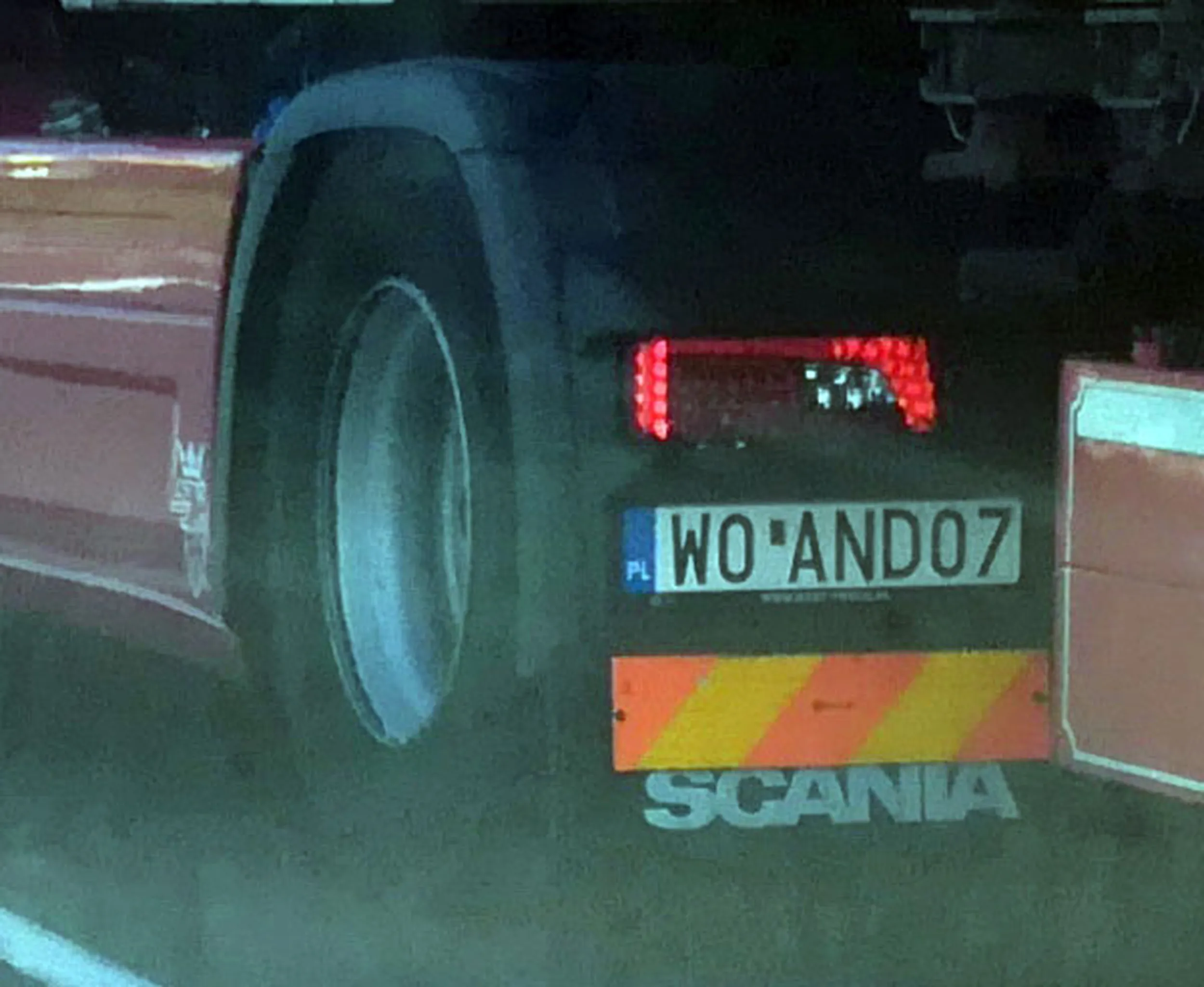 Fajny numer, blacha W0 AND07