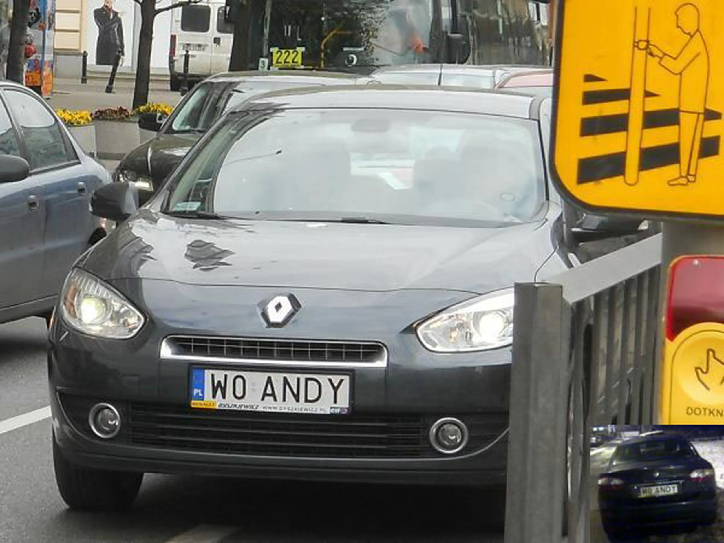 Fajny numer, blacha W0 ANDY