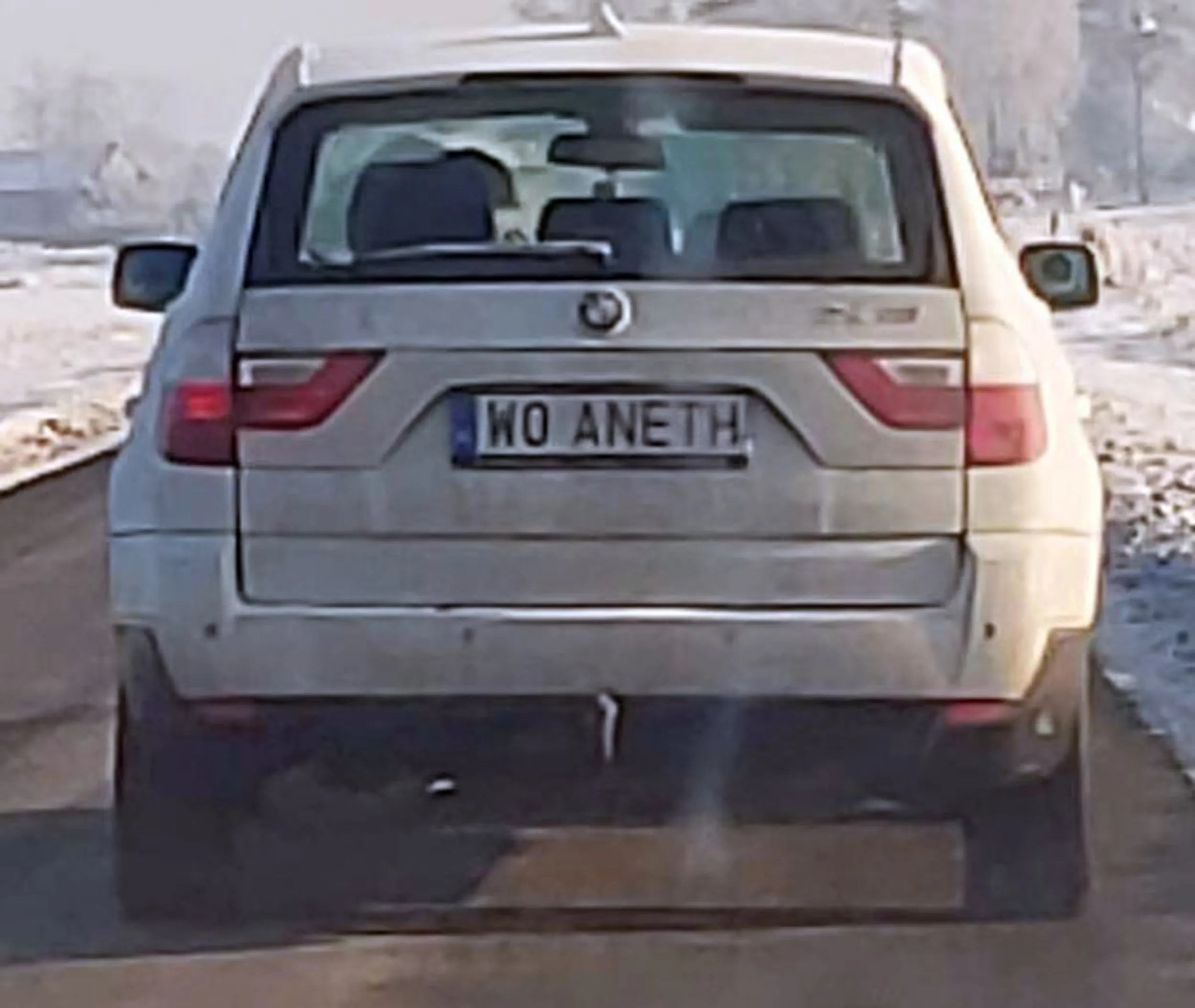 Fajny numer, blacha W0 ANETH