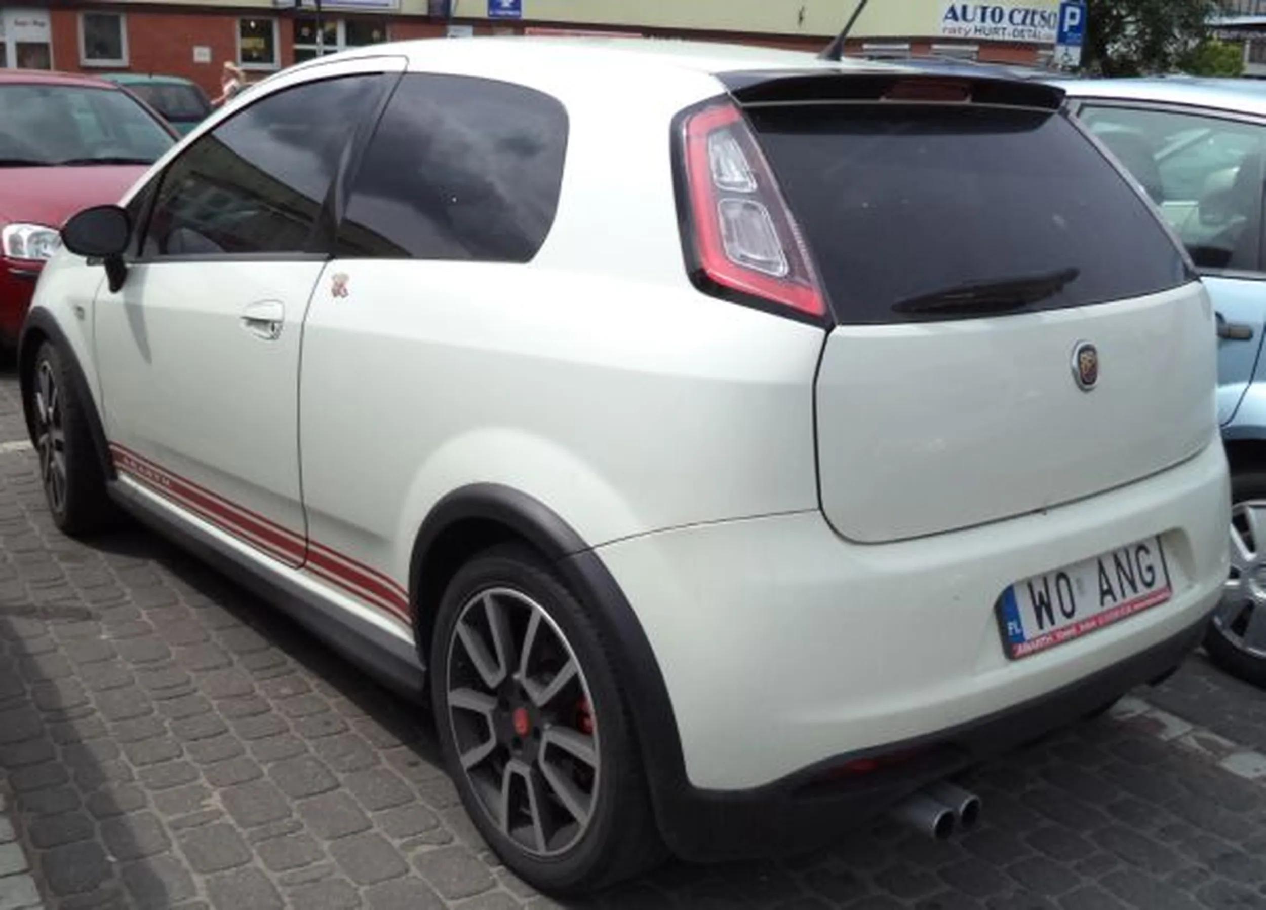 Fajny numer, blacha W0 ANG