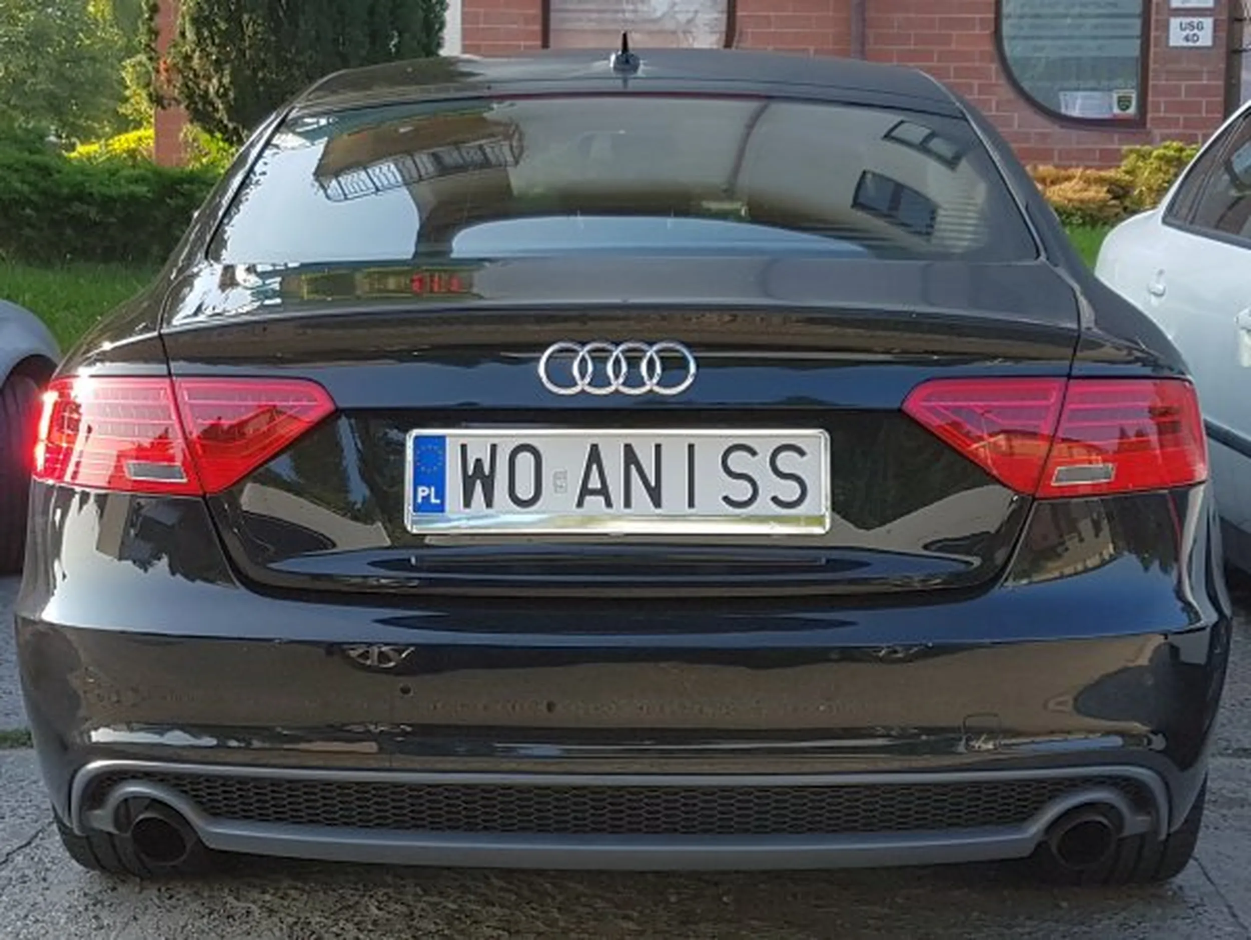 Fajny numer, blacha W0 ANISS