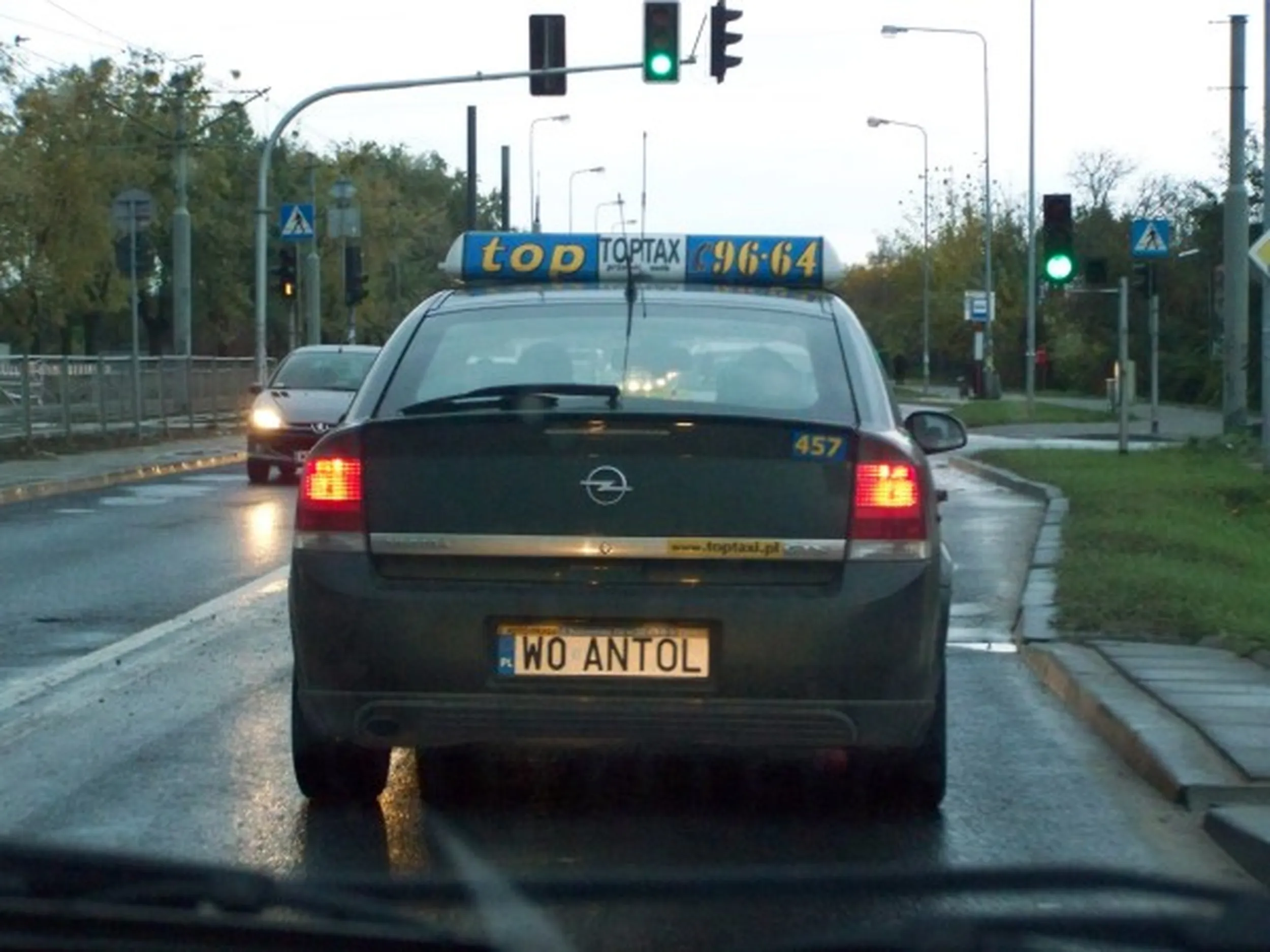 Fajny numer, blacha W0 ANTOL