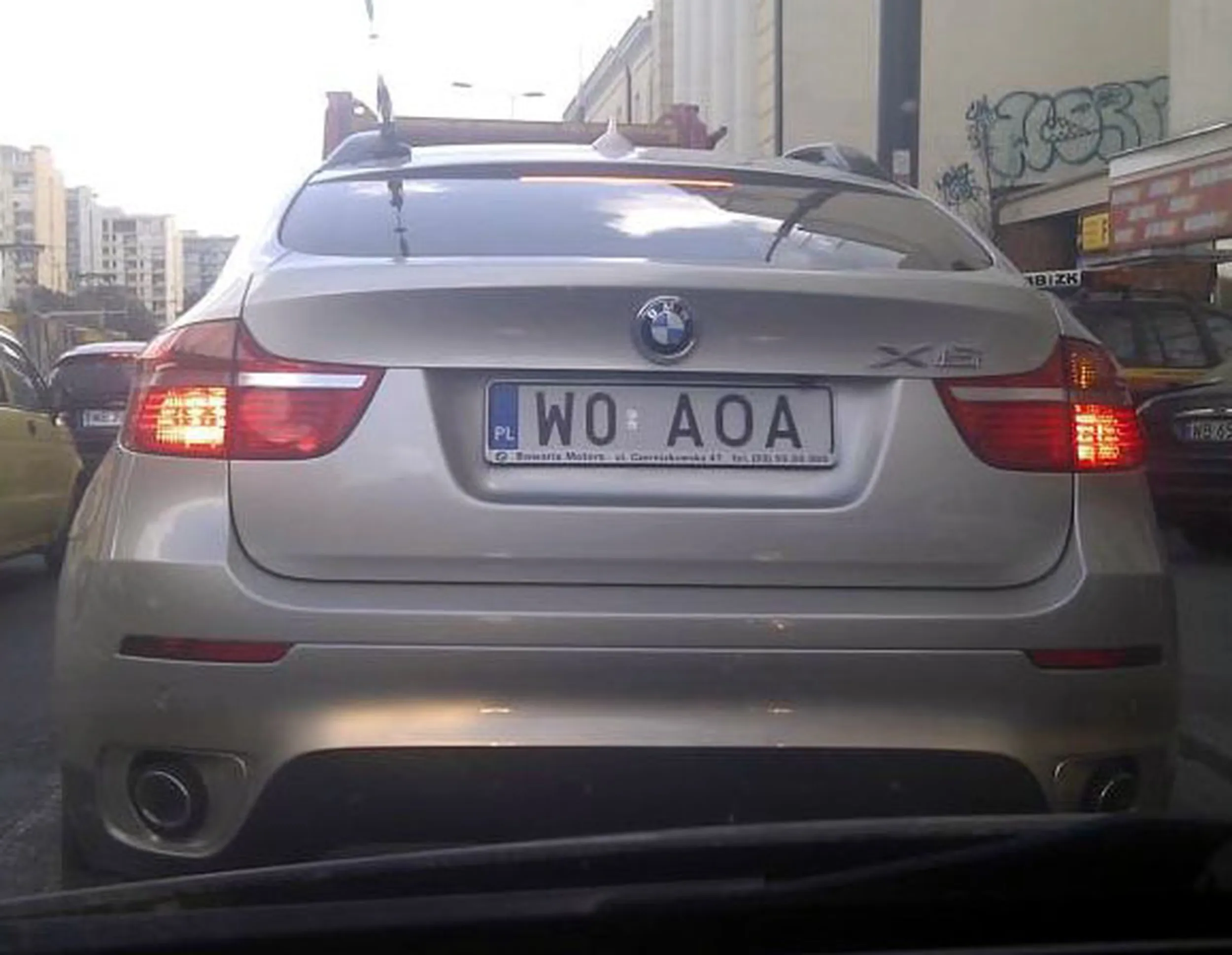 Fajny numer, blacha W0 AOA