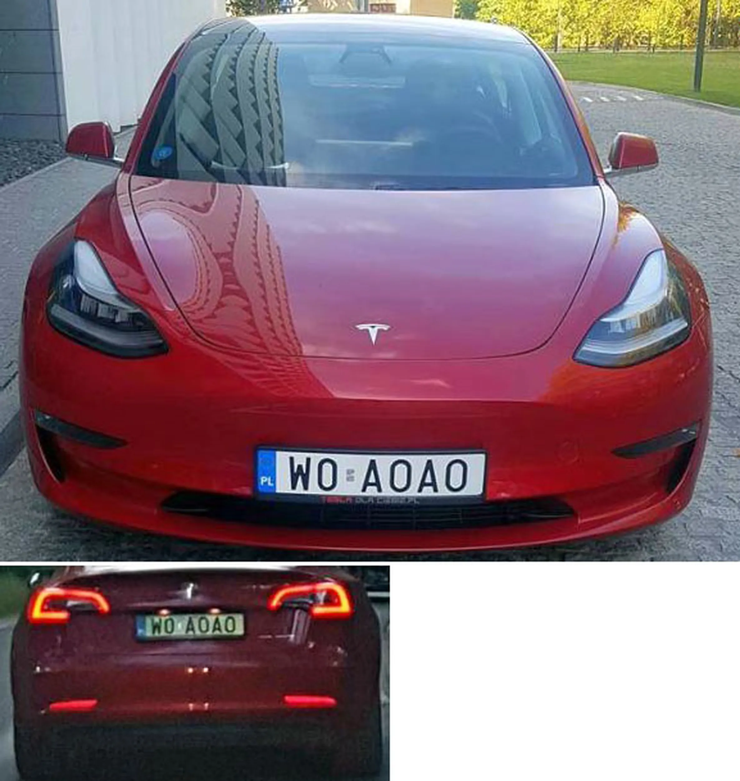 Fajny numer, blacha W0 AOAO