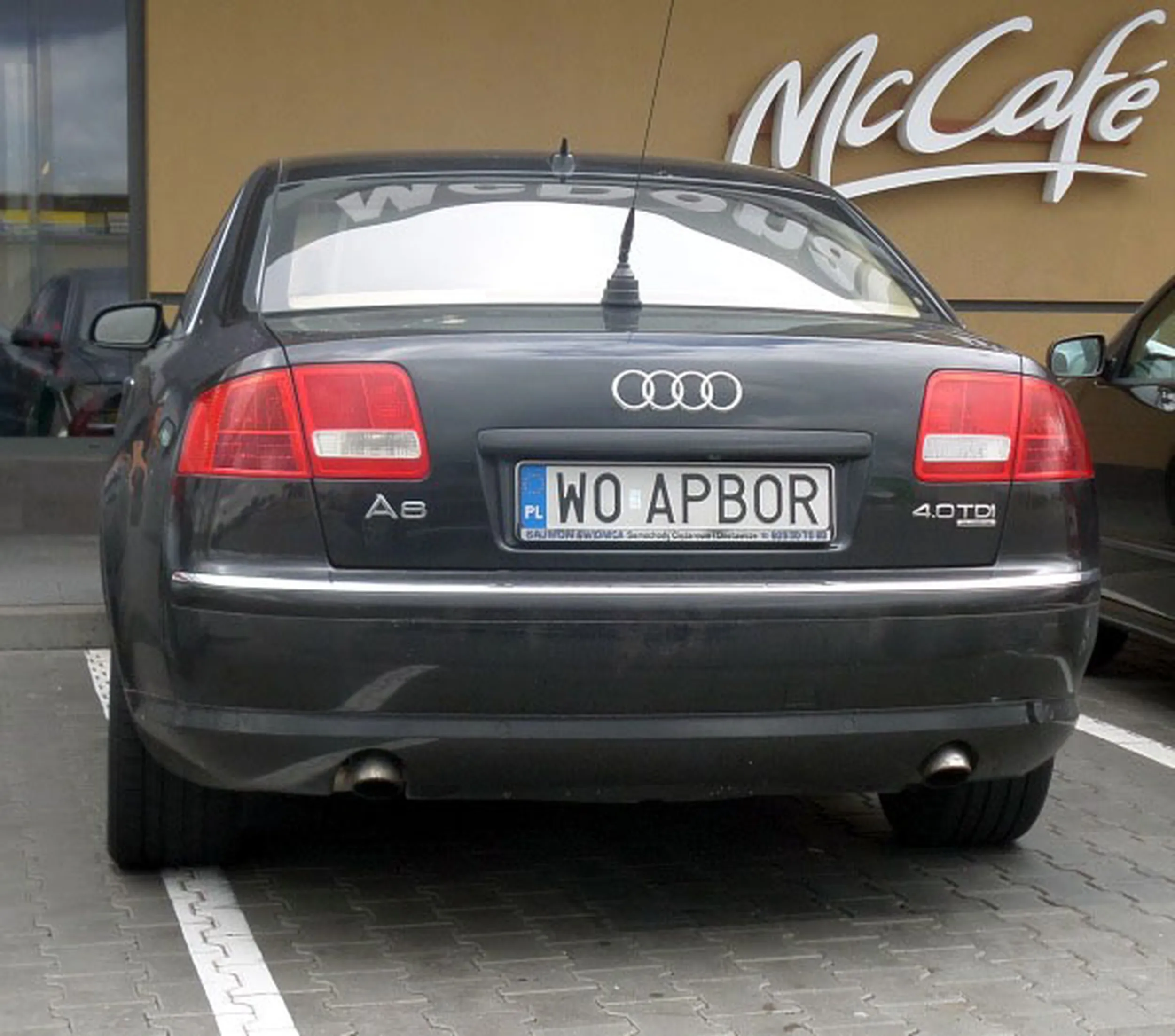 Fajny numer, blacha W0 APBOR