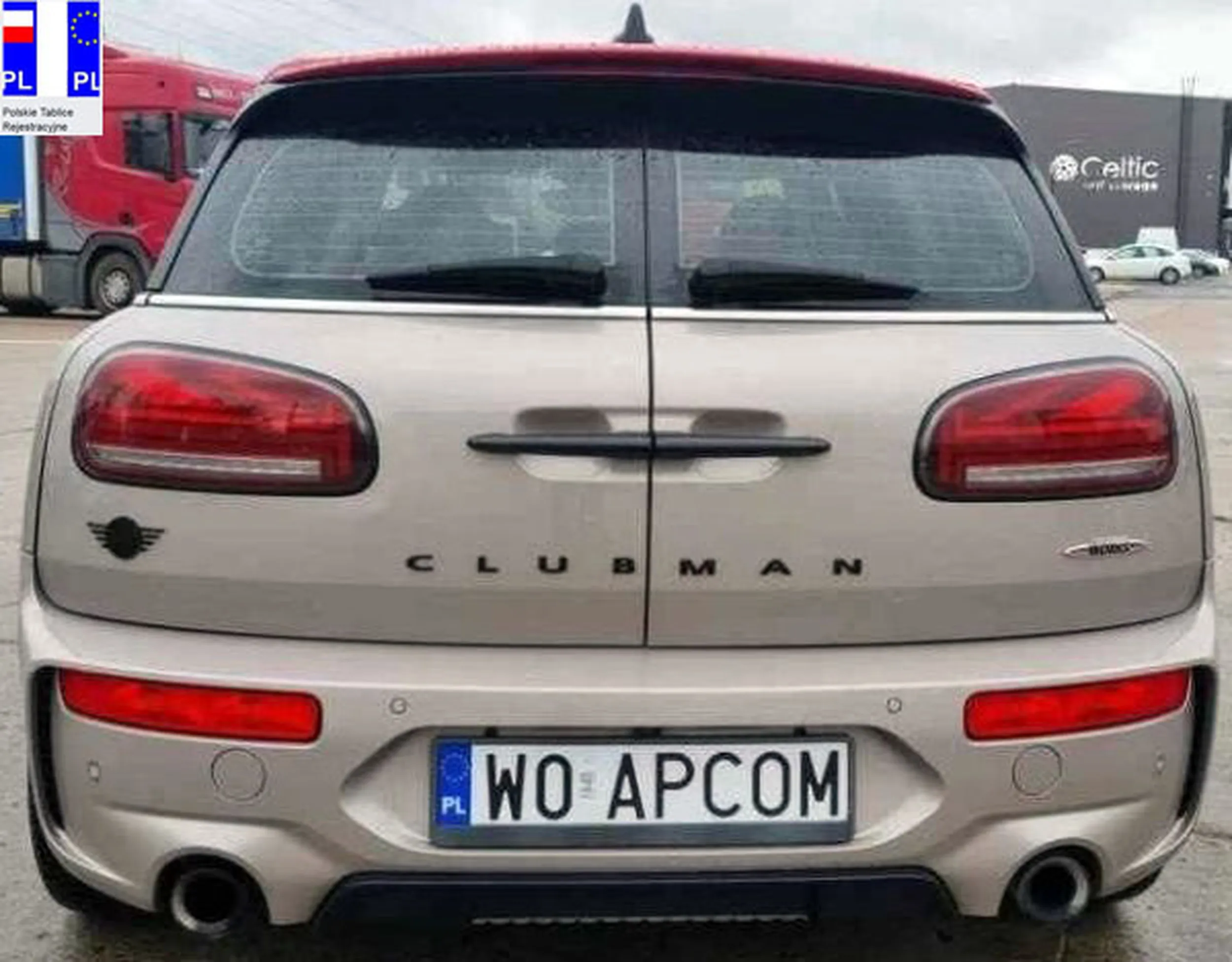 Fajny numer, blacha W0 APCOM