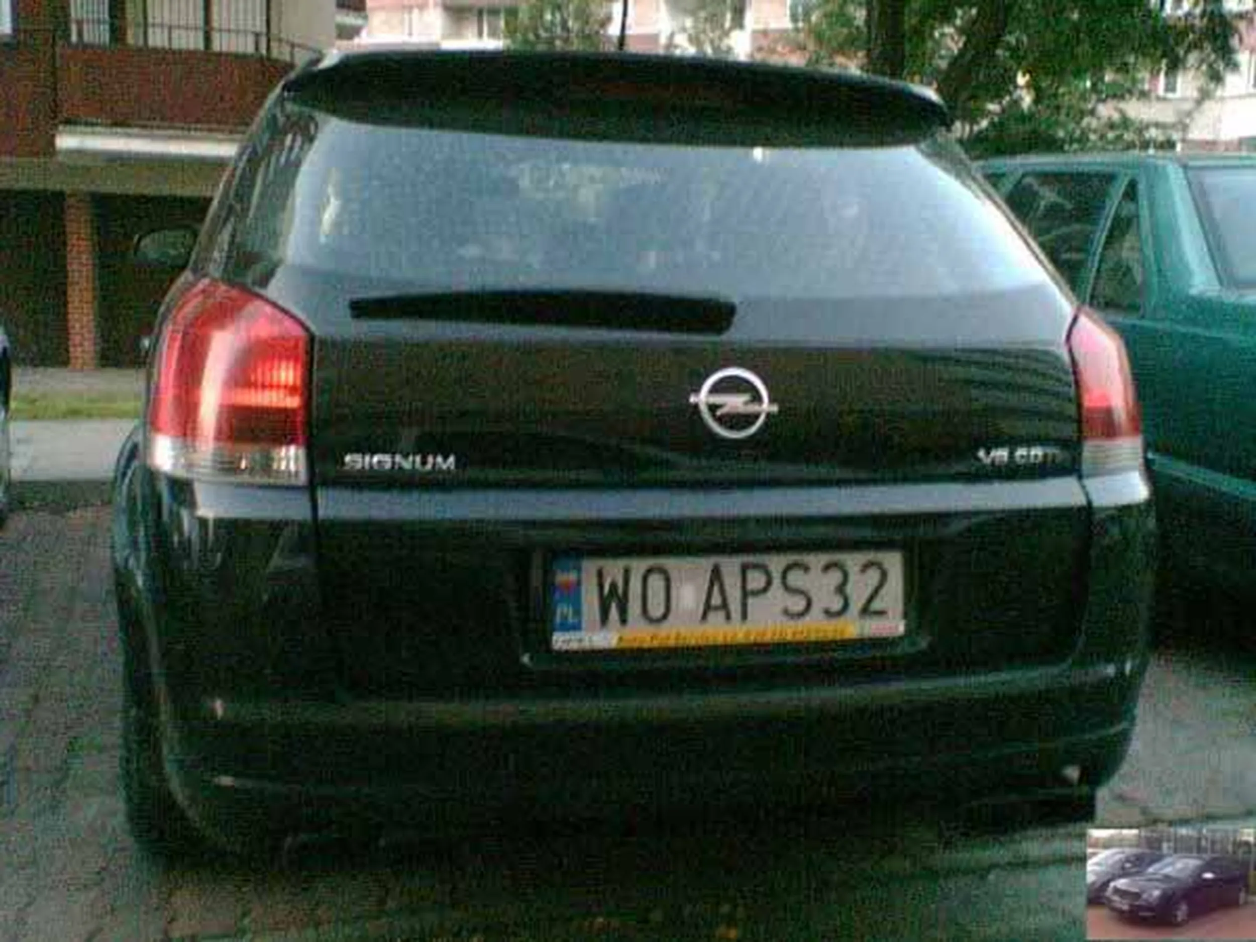 Fajny numer, blacha W0 APS32