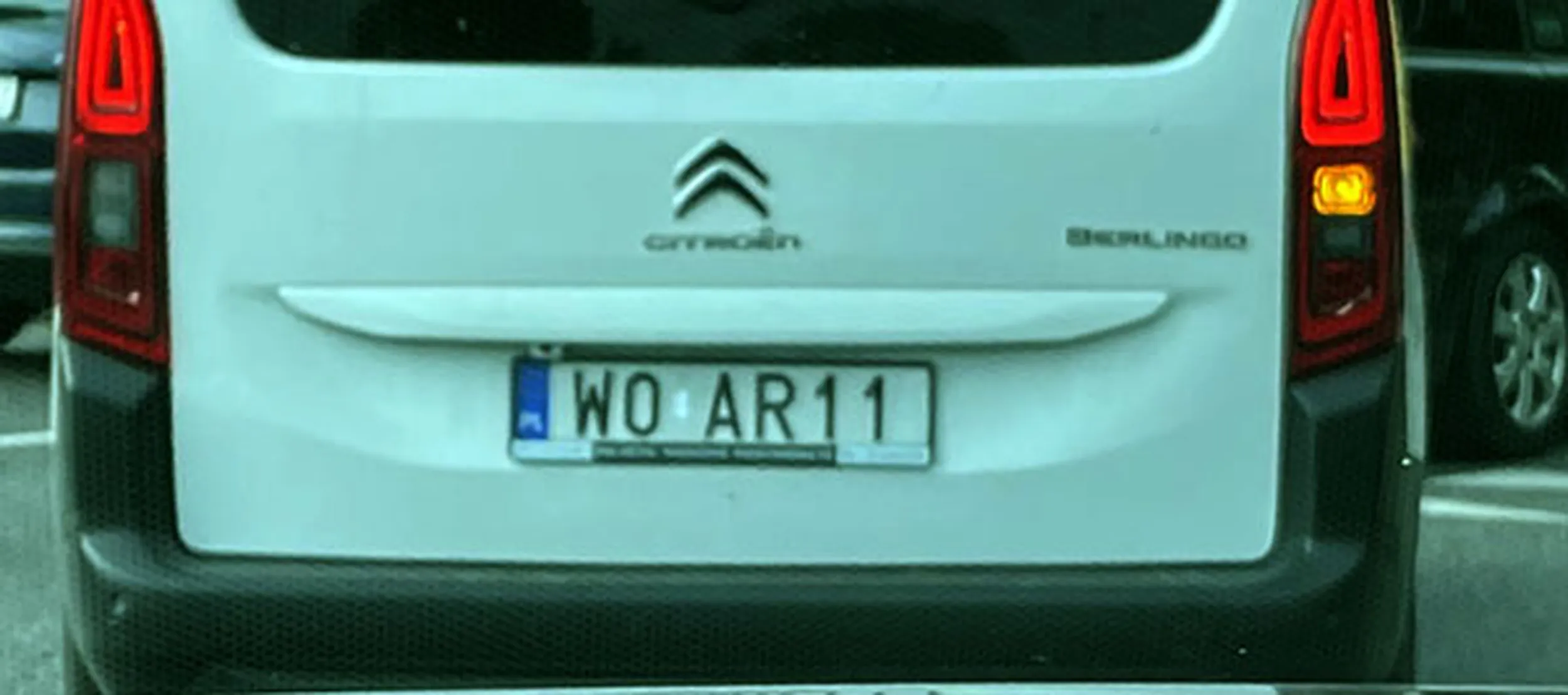 Fajny numer, blacha W0 AR11