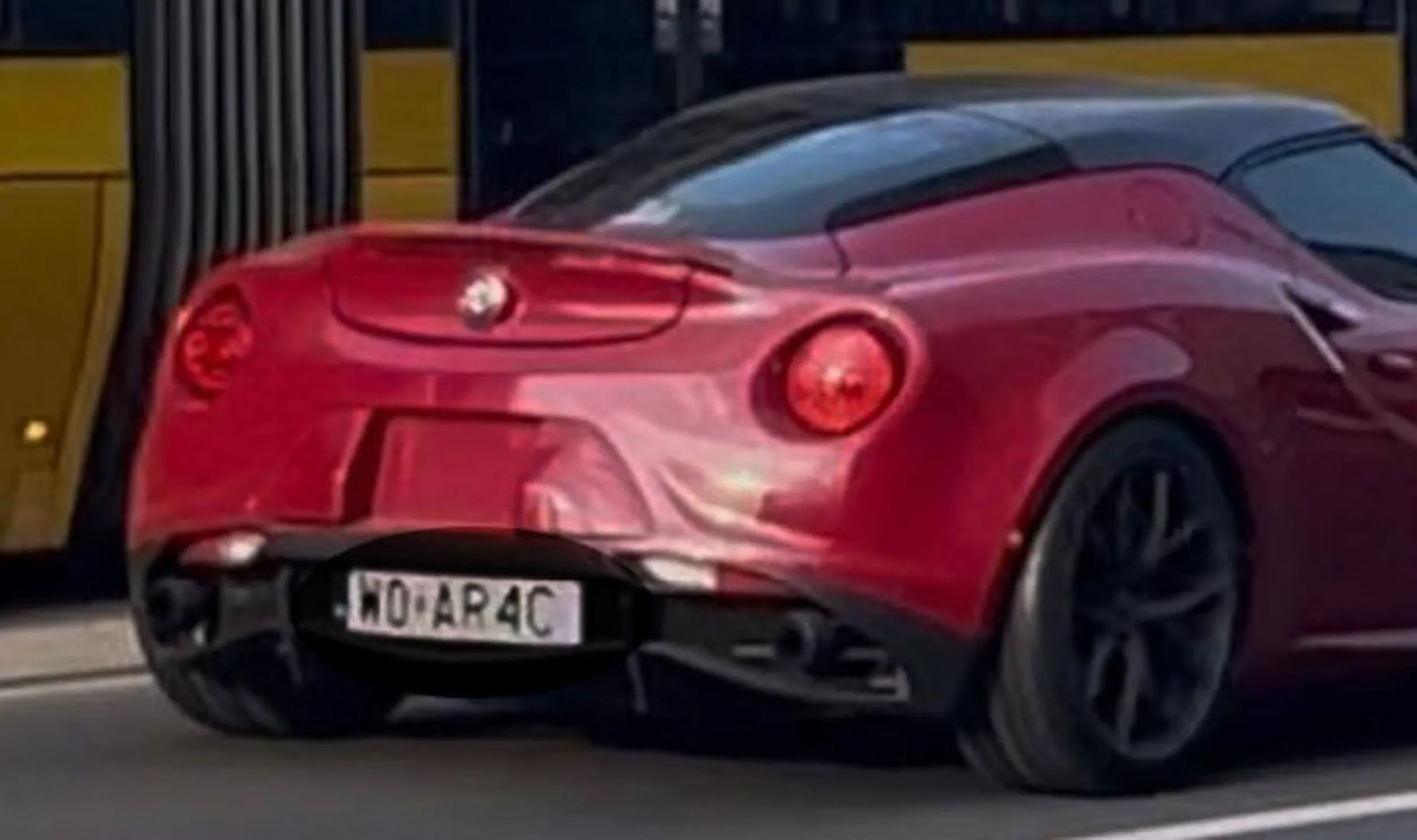 Fajny numer, blacha W0 AR4C