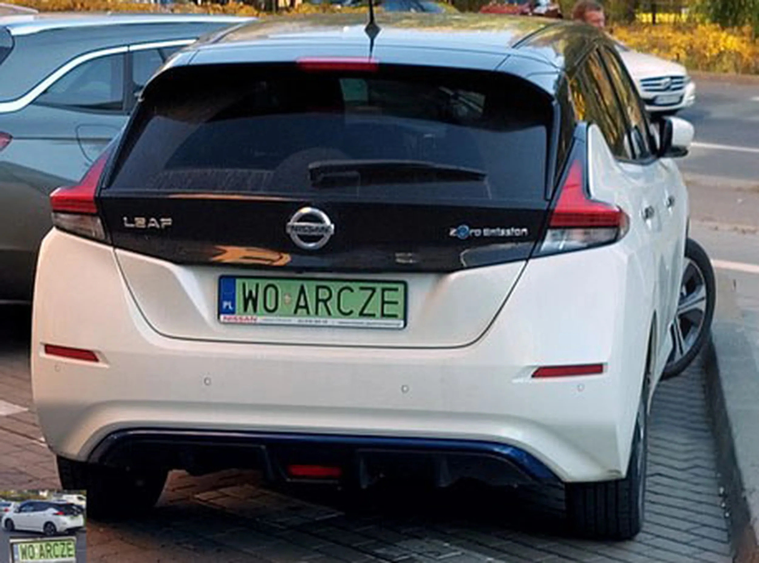 Fajny numer, blacha W0 ARCZE