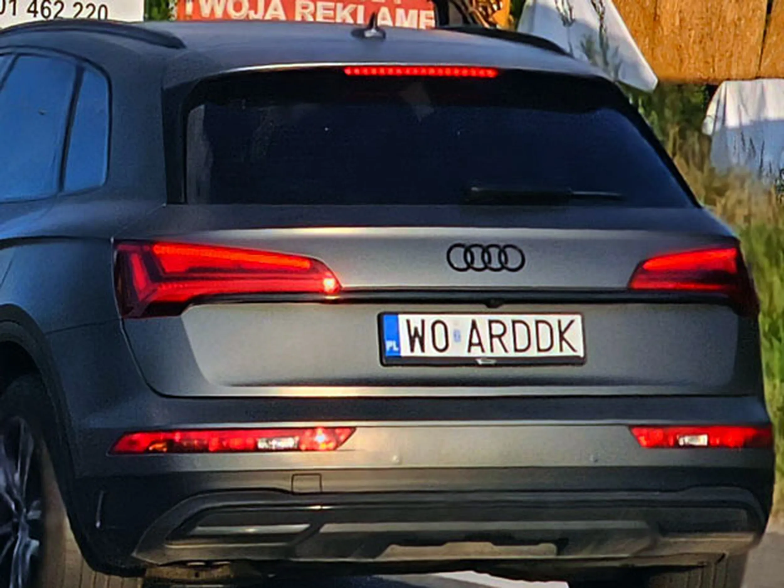 Fajny numer, blacha W0 ARDDK