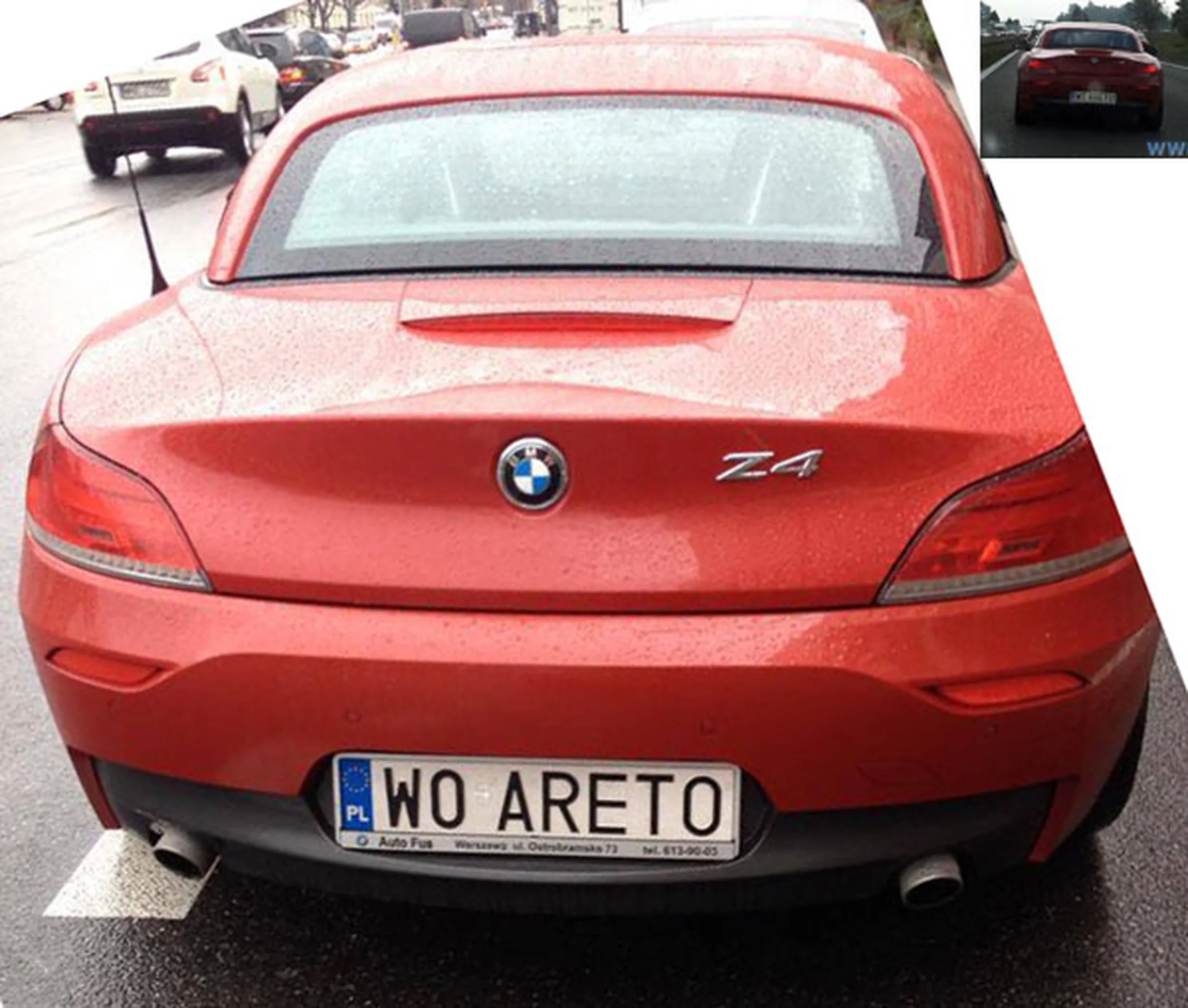 Fajny numer, blacha W0 ARETO