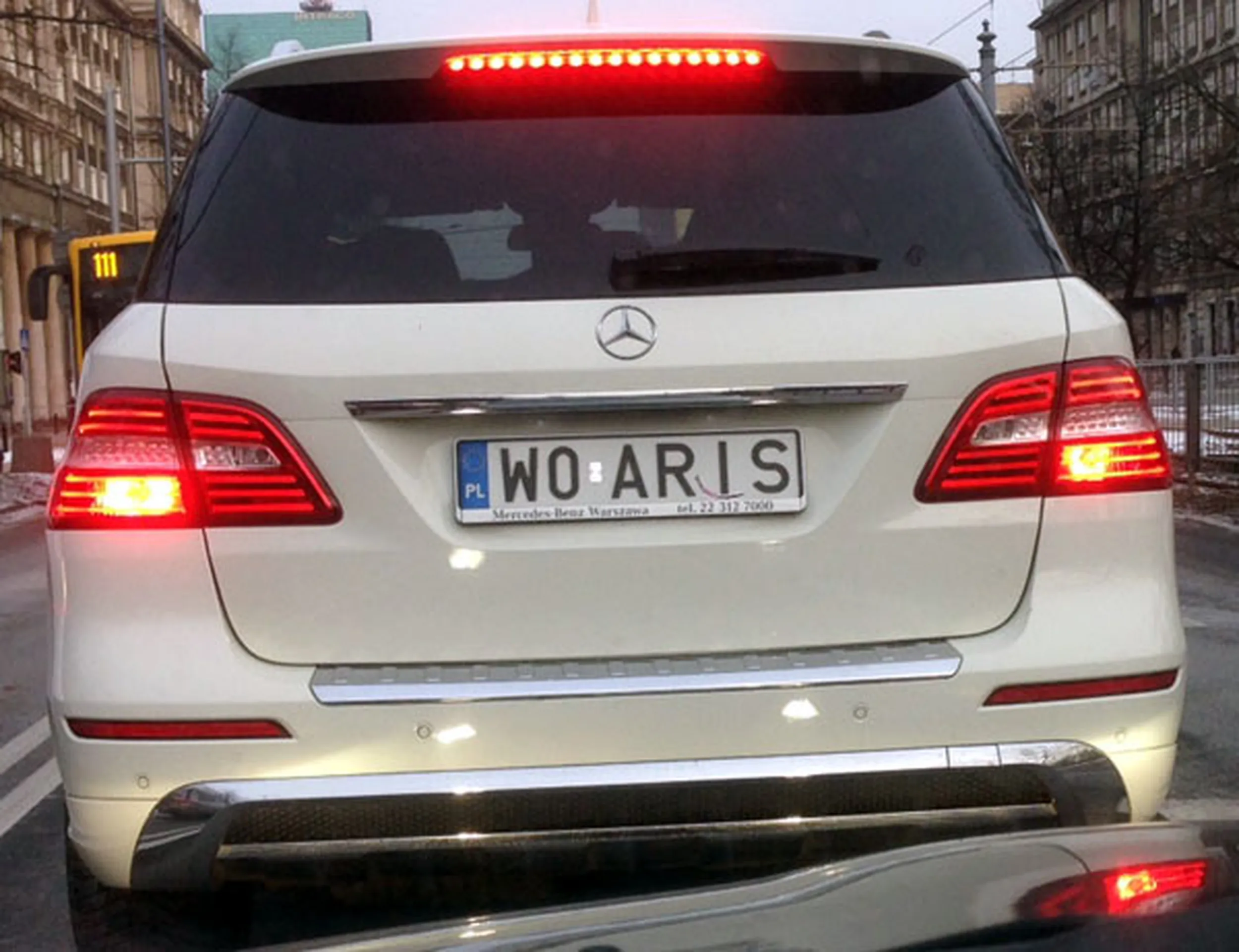 Fajny numer, blacha W0 ARIS