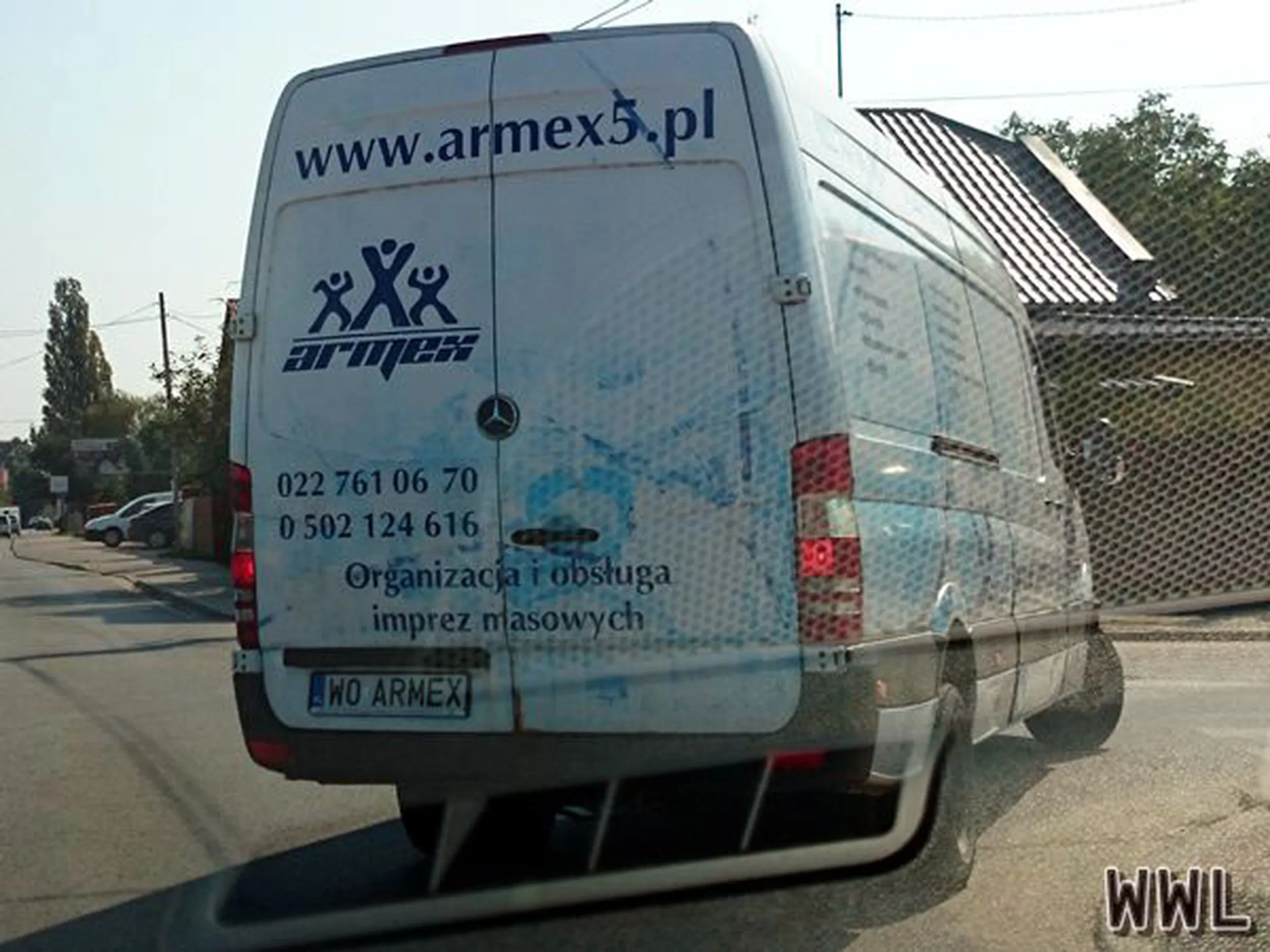 Fajny numer, blacha W0 ARMEX