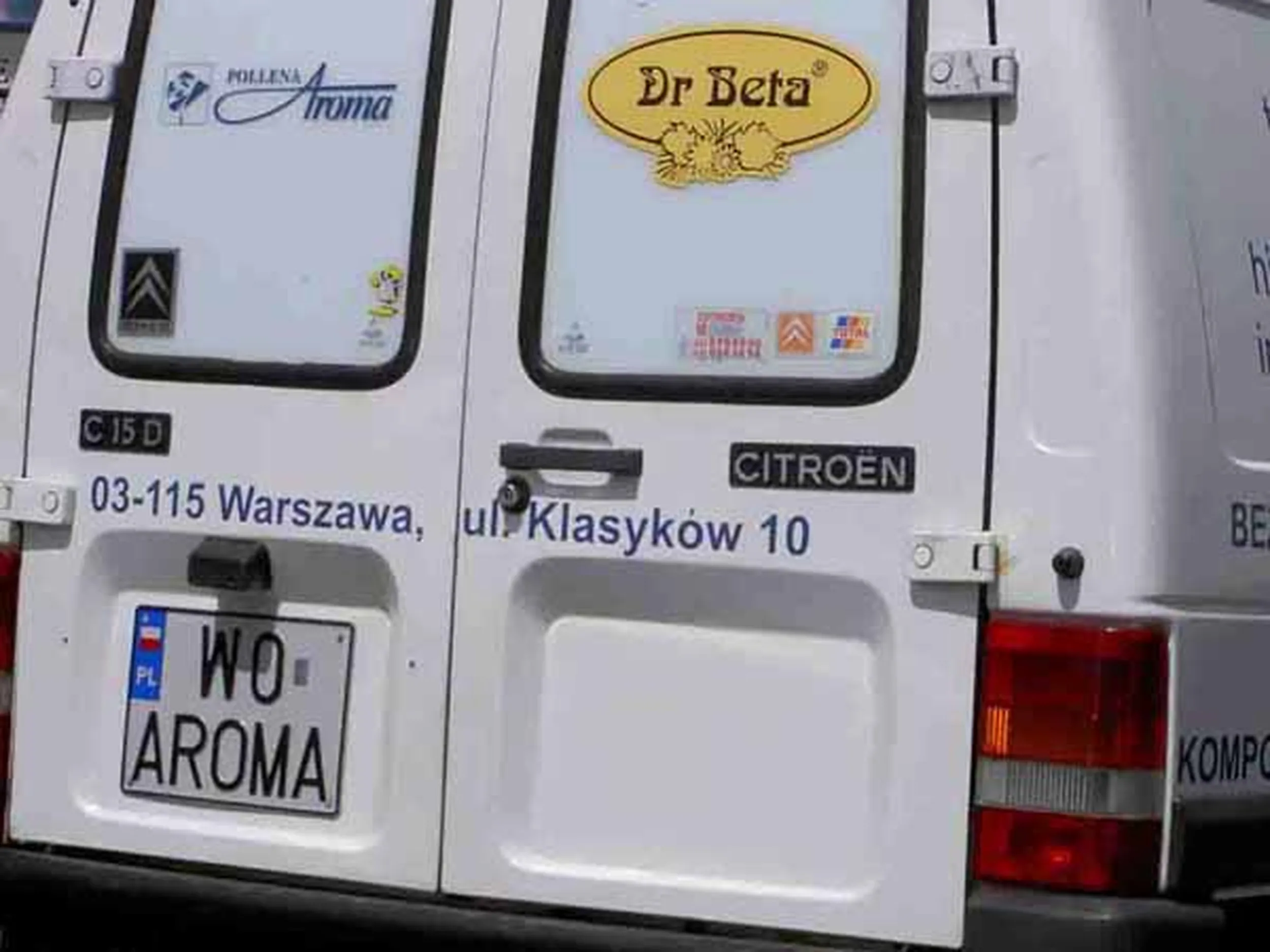 Fajny numer, blacha W0 AROMA