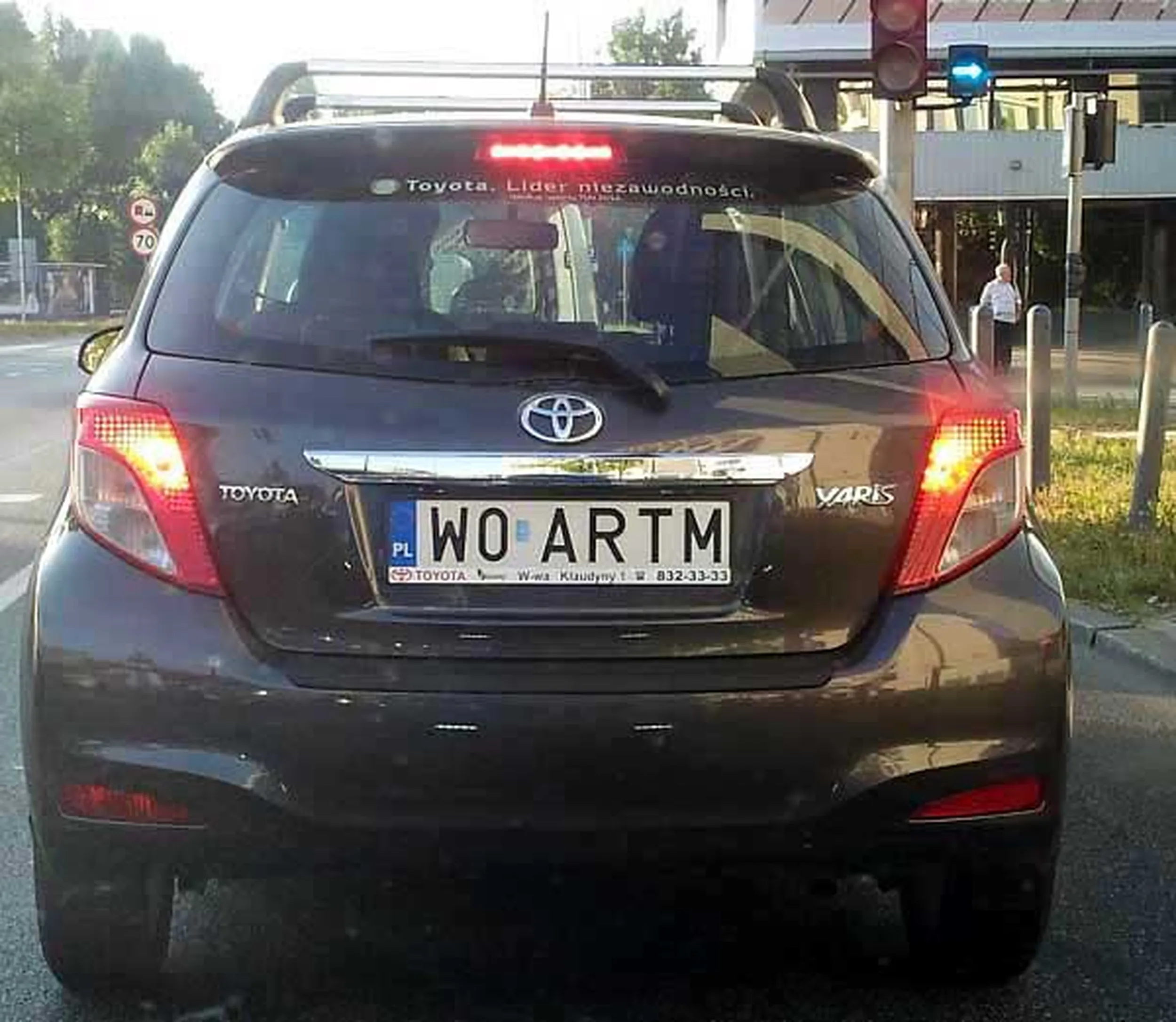 Fajny numer, blacha W0 ARTM