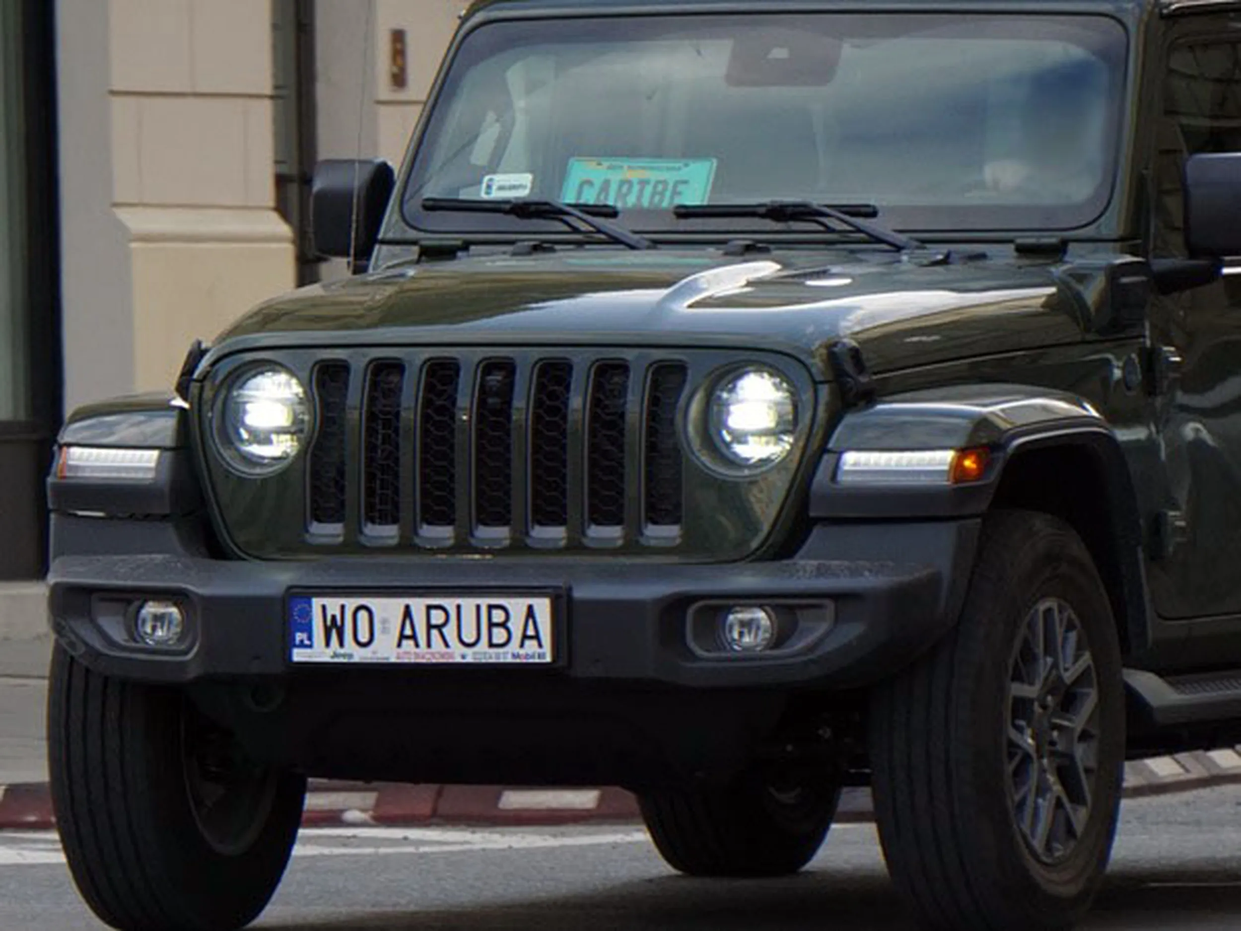 Fajny numer, blacha W0 ARUBA