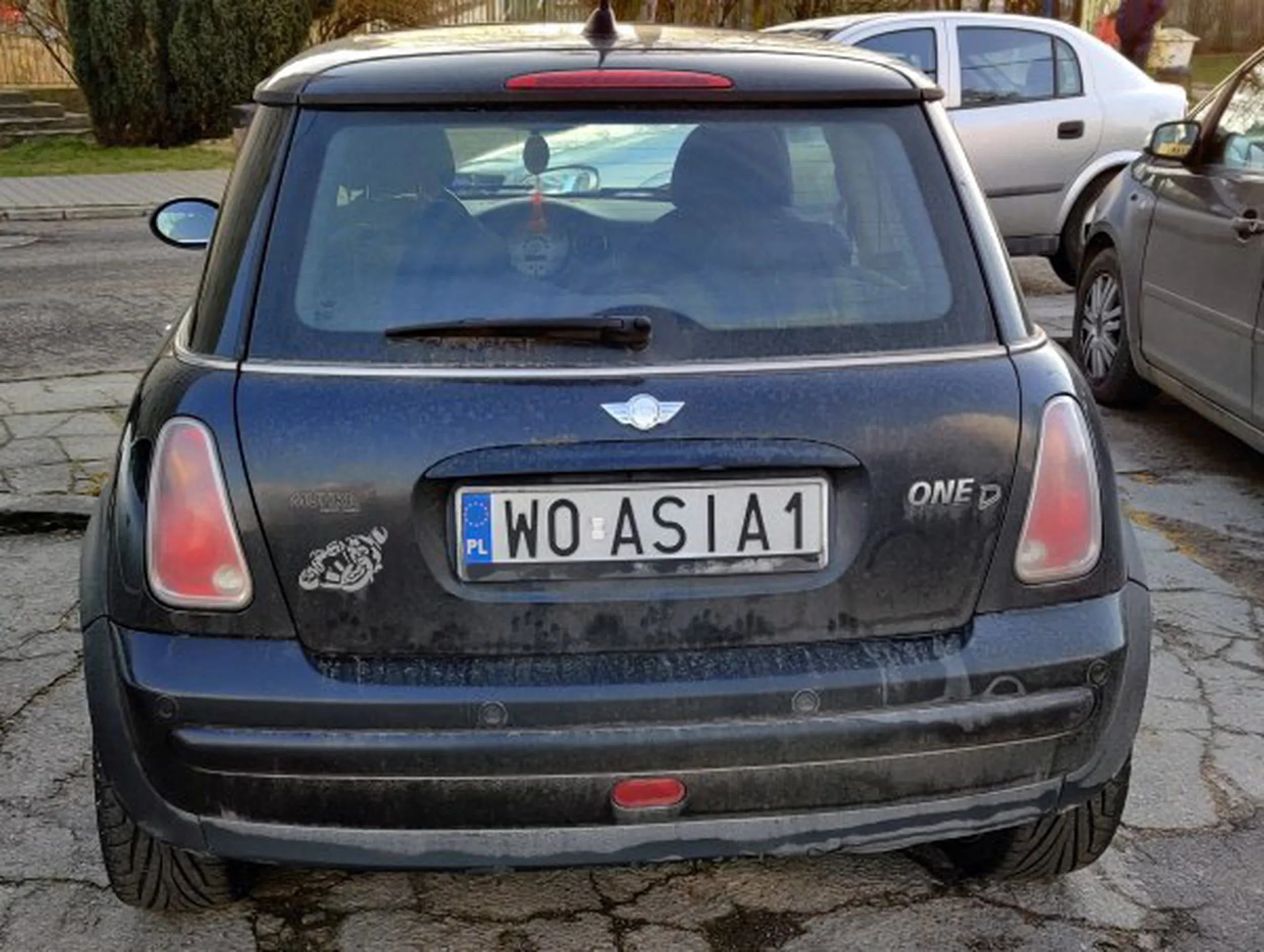 Fajny numer, blacha W0 ASIA1