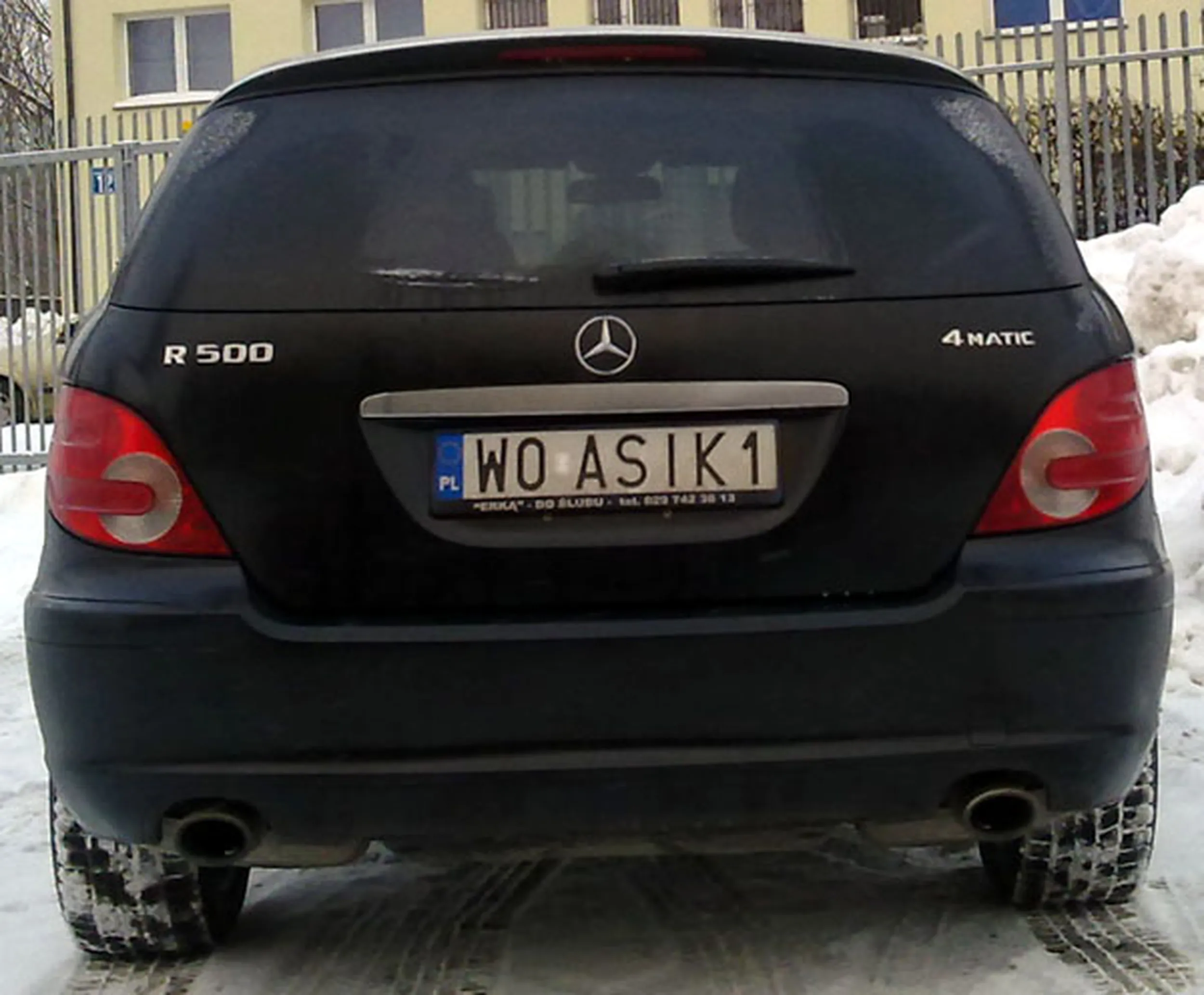 Fajny numer, blacha W0 ASIK1