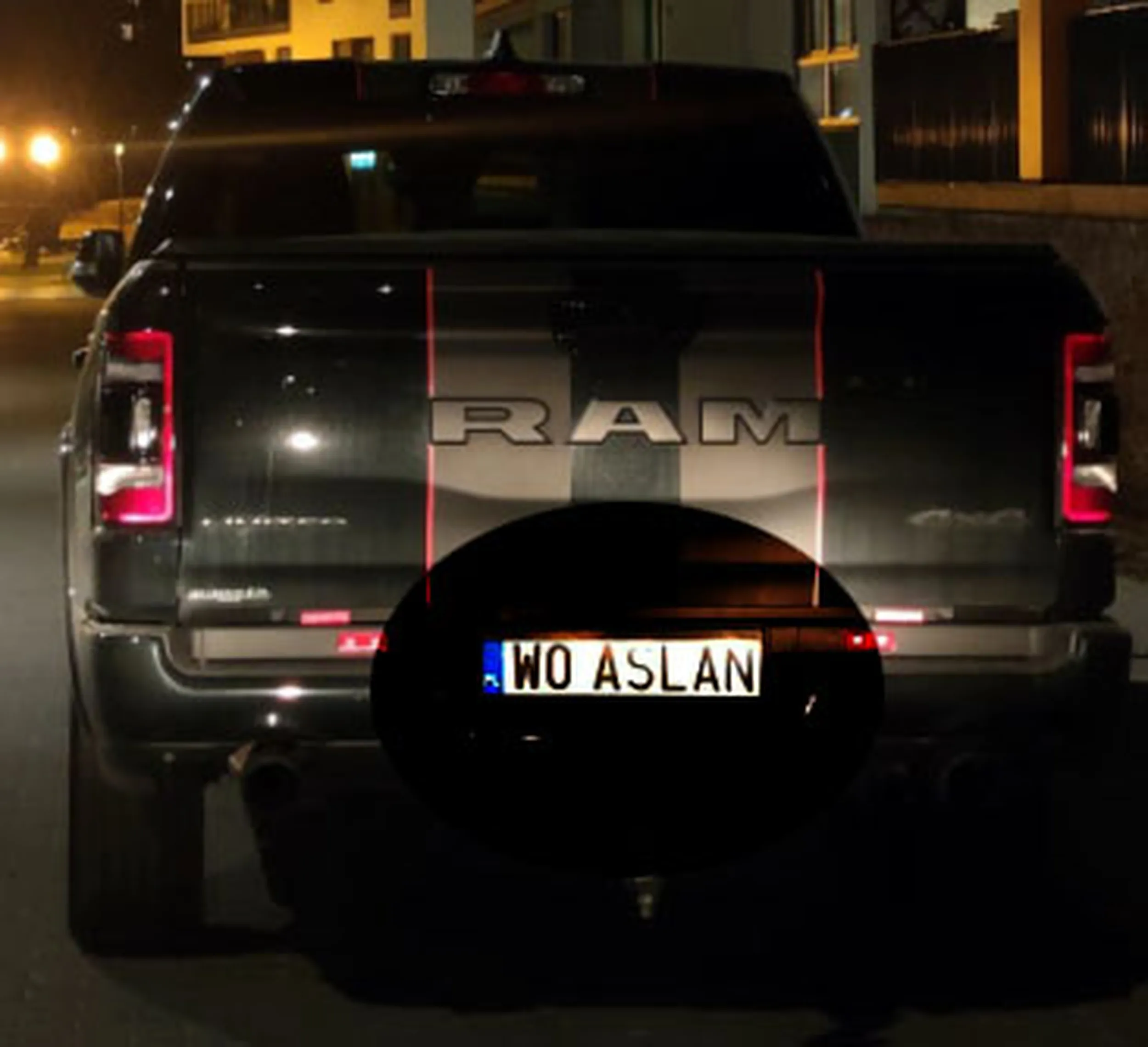 Fajny numer, blacha W0 ASLAN