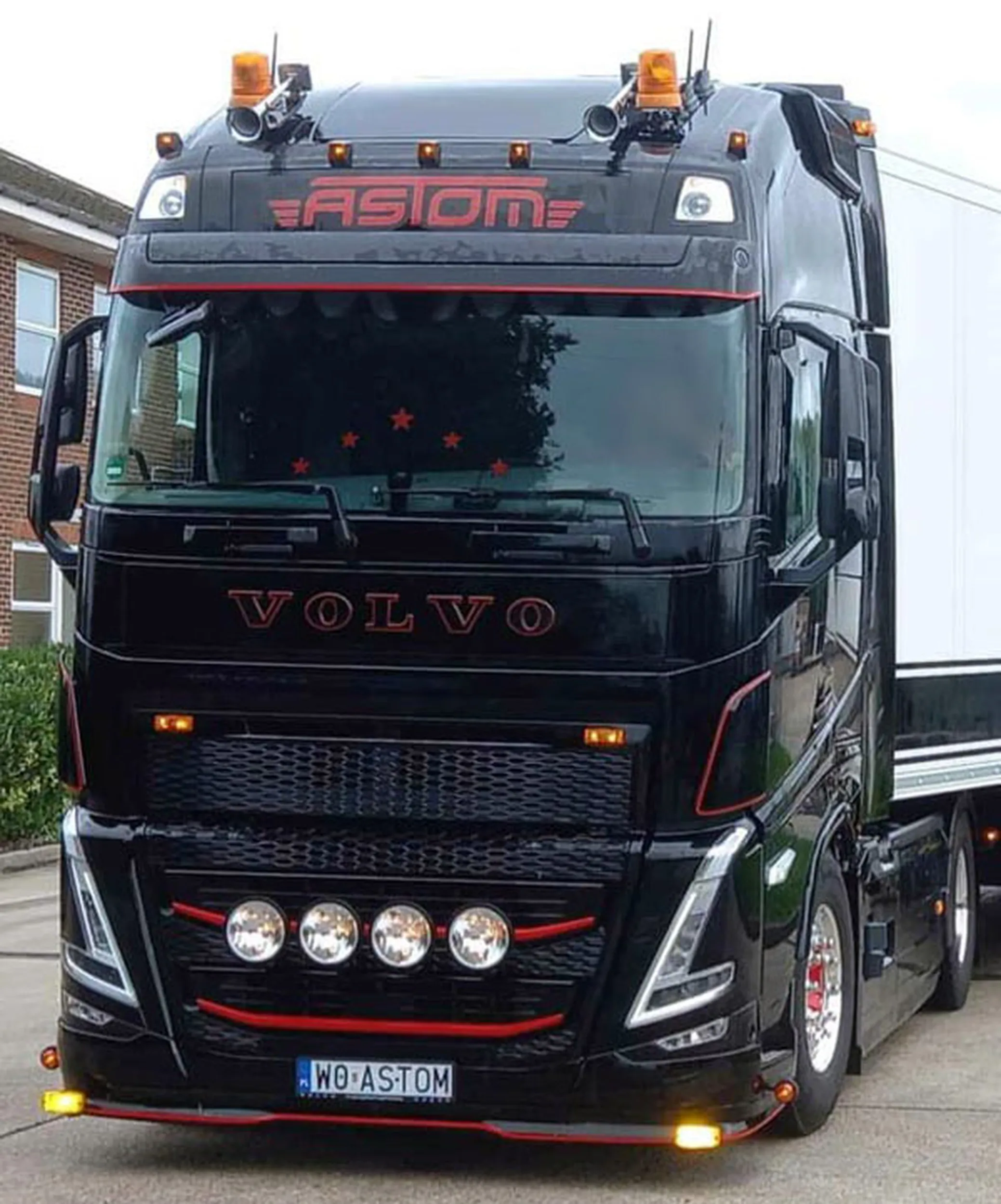 Fajny numer, blacha W0 ASTOM