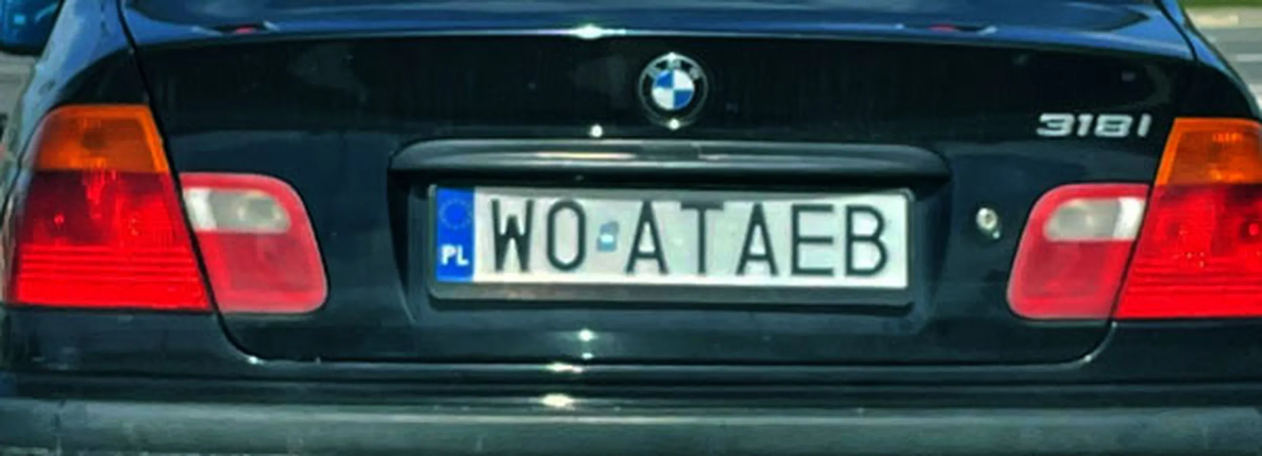 Fajny numer, blacha W0 ATAEB