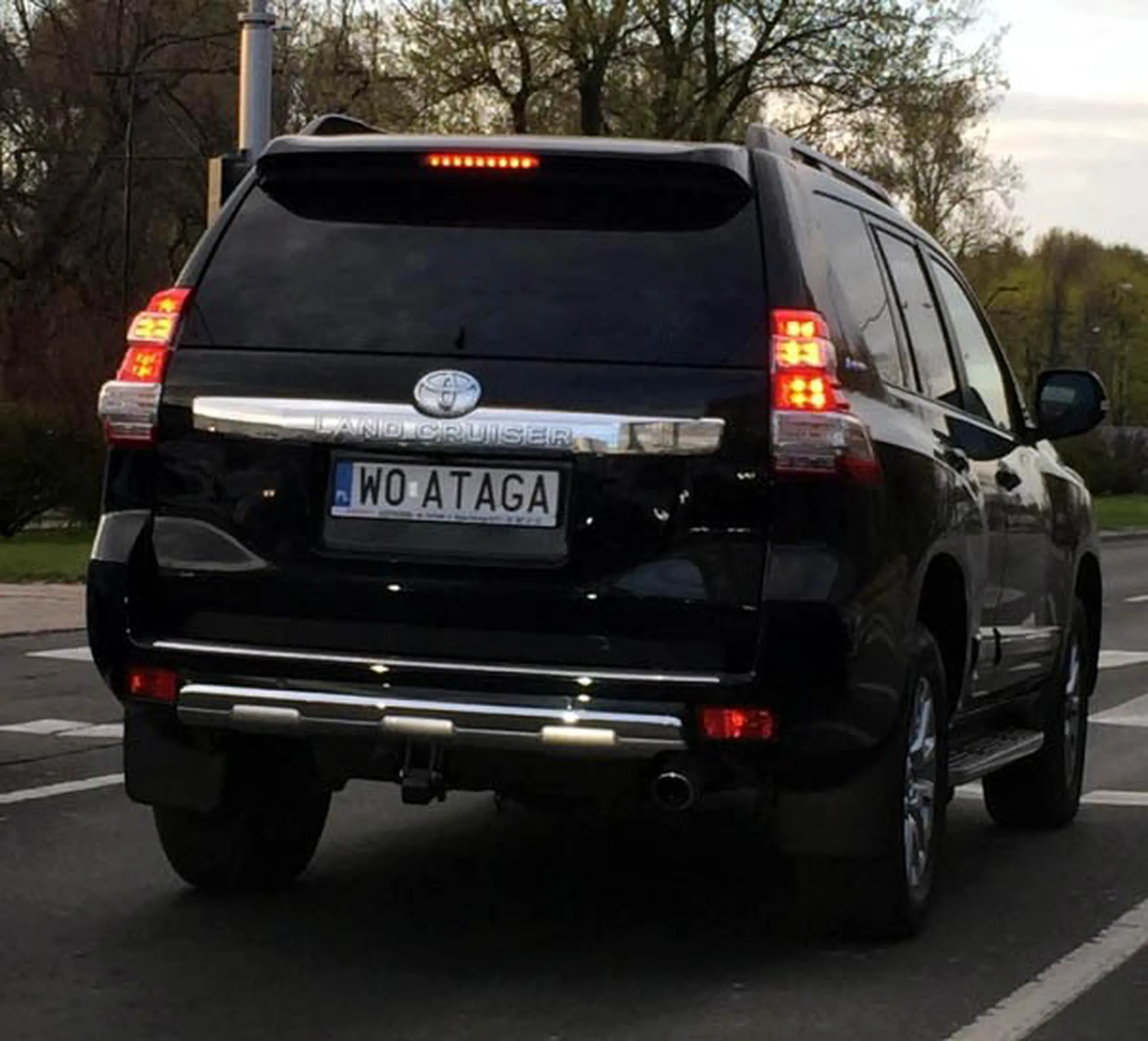 Fajny numer, blacha W0 ATAGA